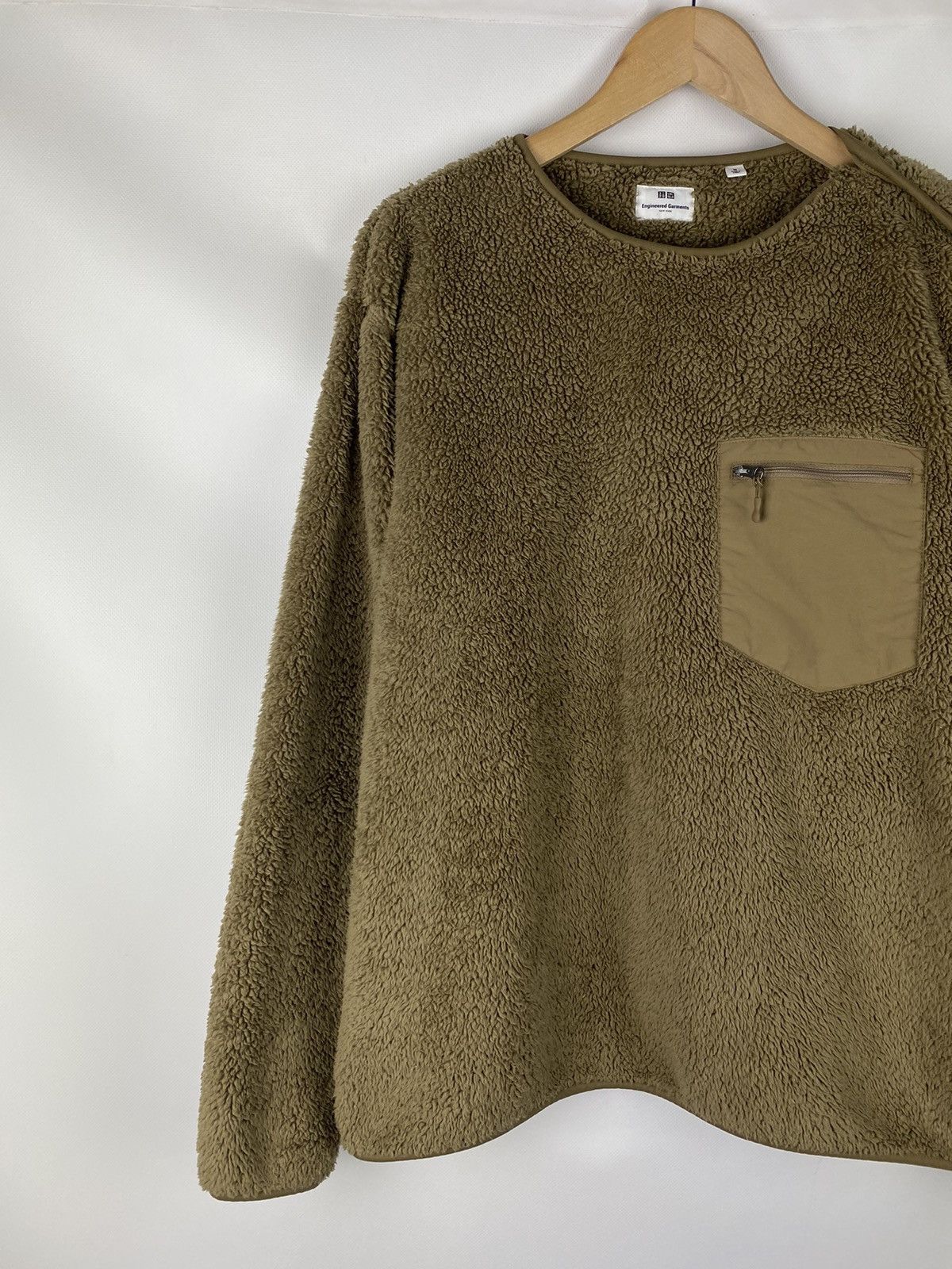 Engineered Garments × Japanese Brand × Uniqlo Uniqlo Engineered Garments men’s fleece sweatshirt pullover Size US M / EU 48-50 / 2 - 2 Thumbnail