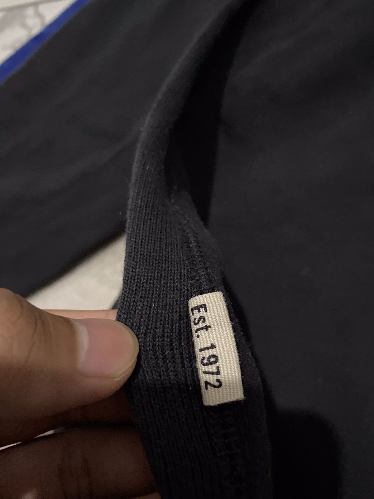 Nike × Vintage 💸NEED GONE💸Vintage y2k nike air sweatshirt black boxy fit Size US XL / EU 56 / 4 - 5 Thumbnail