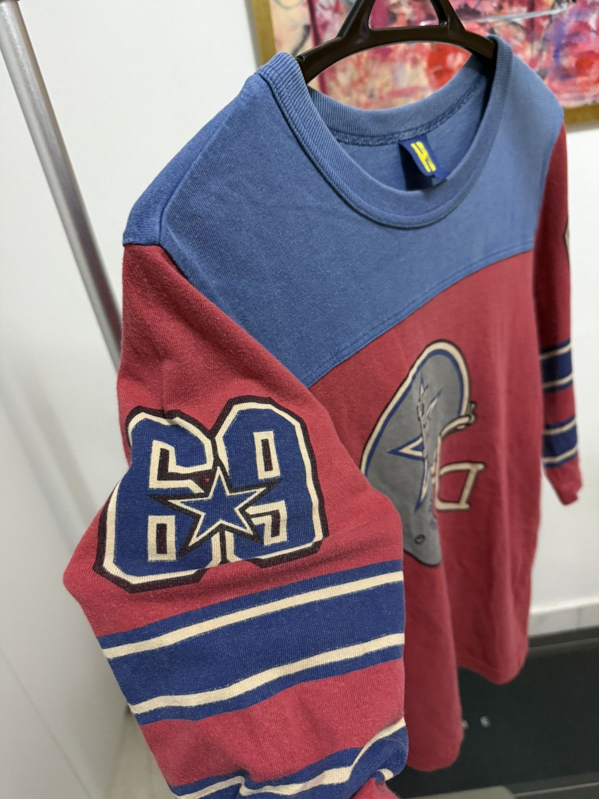 Hysteric Glamour Vintage Hysteric Glamour Football Shirt raglan Size US XS / EU 42 / 0 - 7 Thumbnail