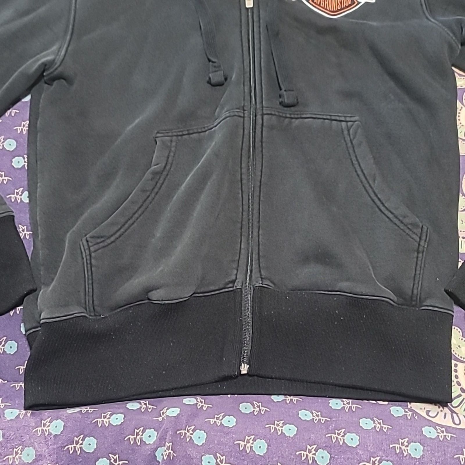 Harley Davidson Harley-Davidson Kabul Afghanistan Hoodie Size S / US 4 / IT 40 - 4 Thumbnail