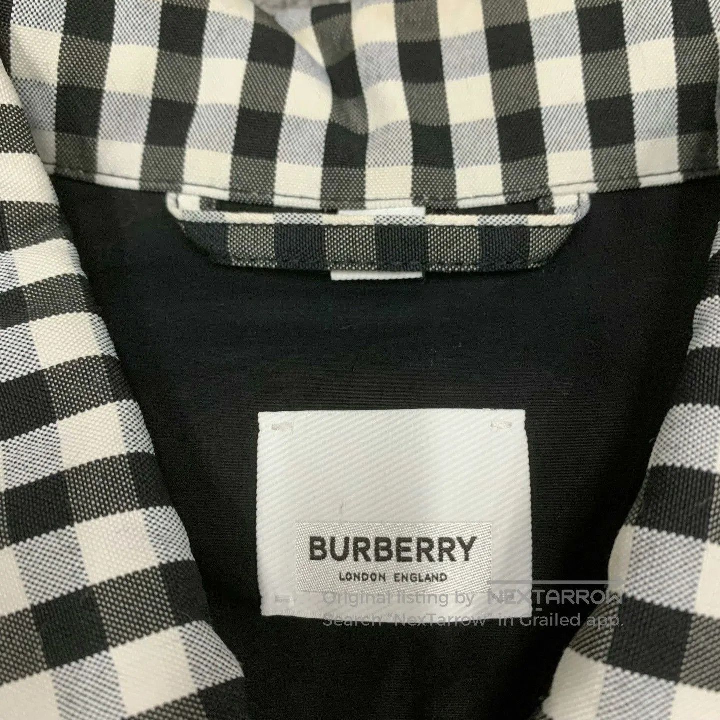 Burberry burberry black and white checkered shirt jacket. Size US S / EU 44-46 / 1 - 8 Thumbnail