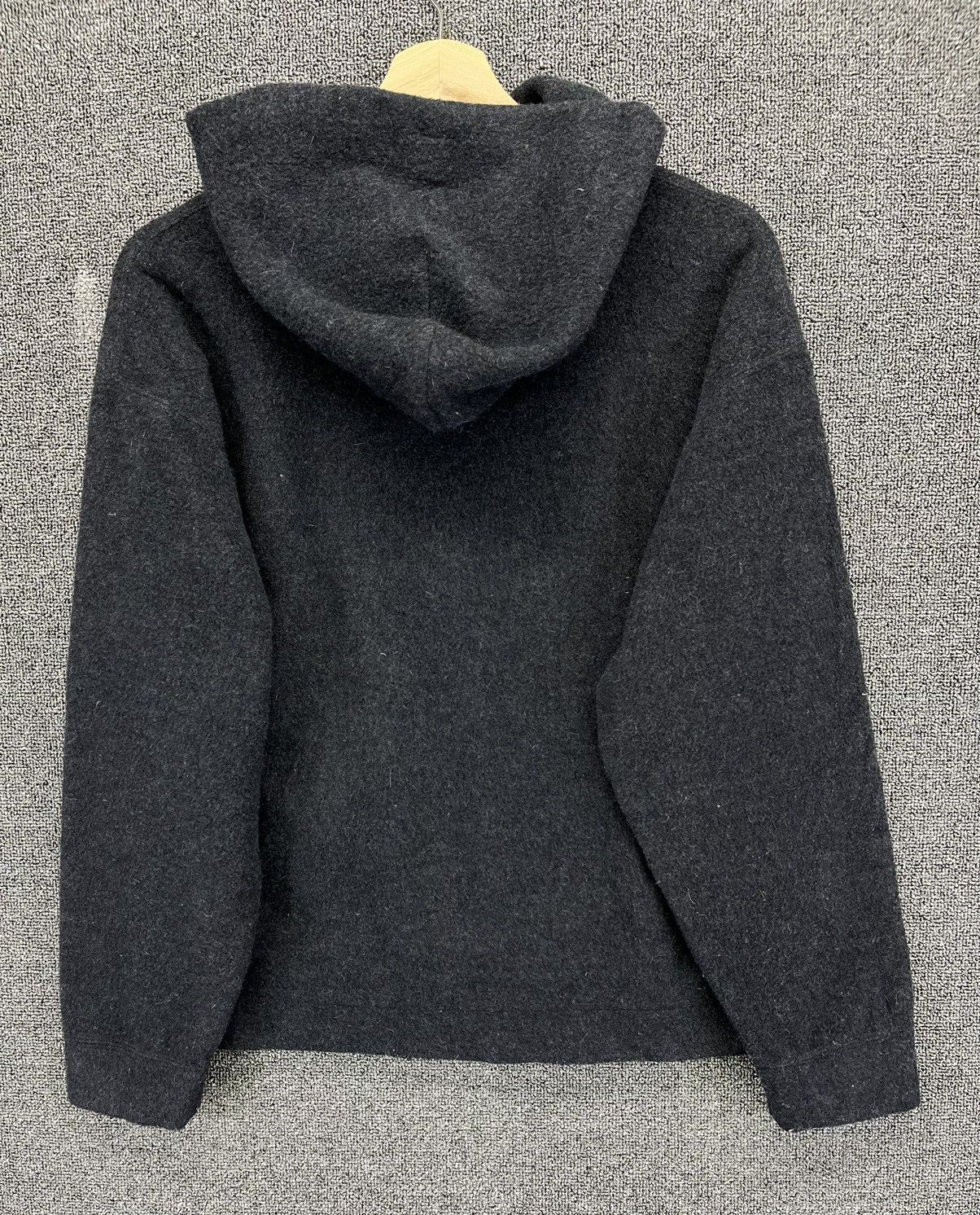 Lemaire × Uniqlo Lemaire x Uniqlo Rare Hoodie Black Sweatshirt Size S / US 4 / IT 40 - 8 Thumbnail