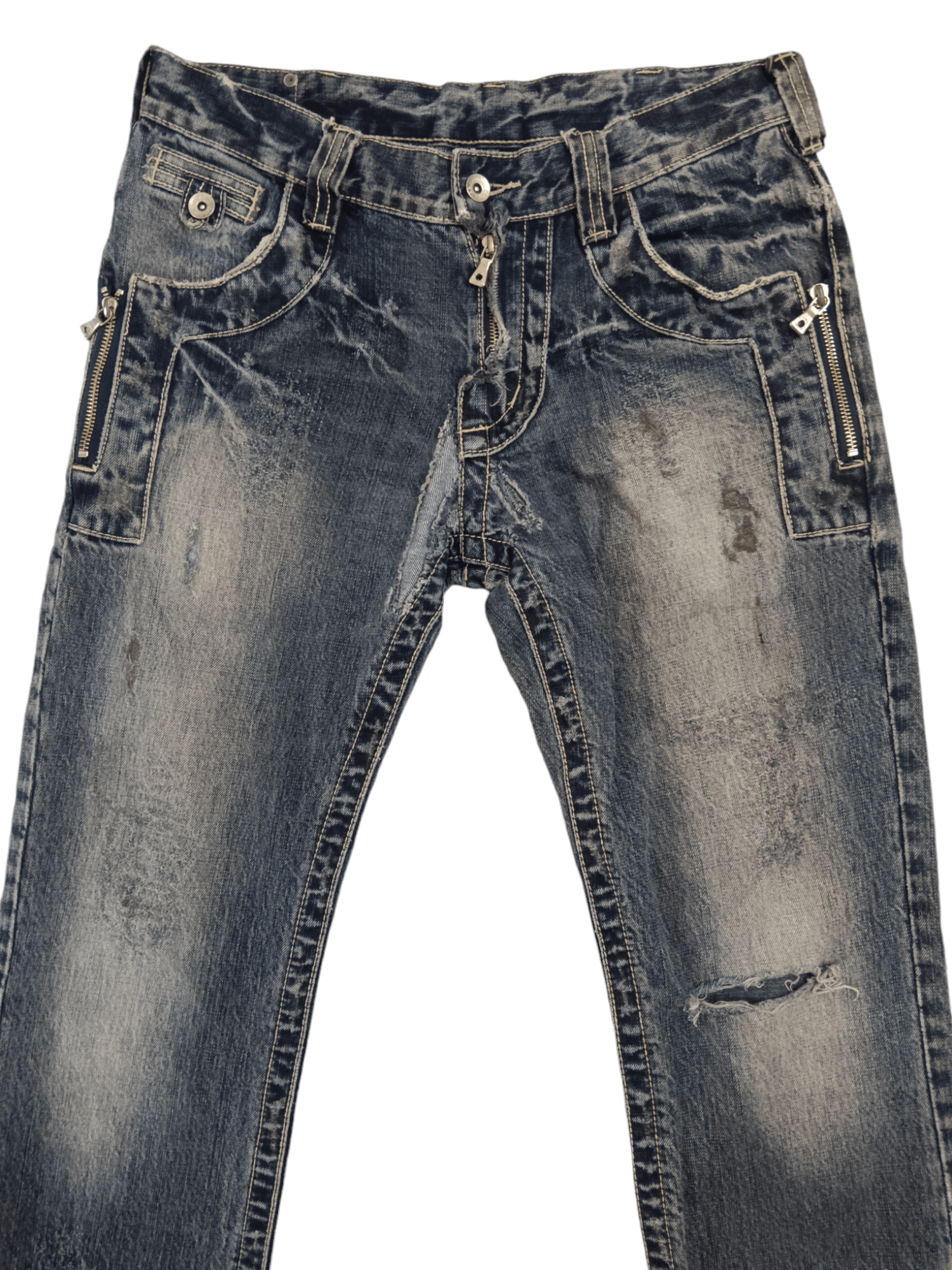 semanticdesign 🔥Semantic Design🔥 Thrasher Distressed Denim Size US 31 - 2 Thumbnail