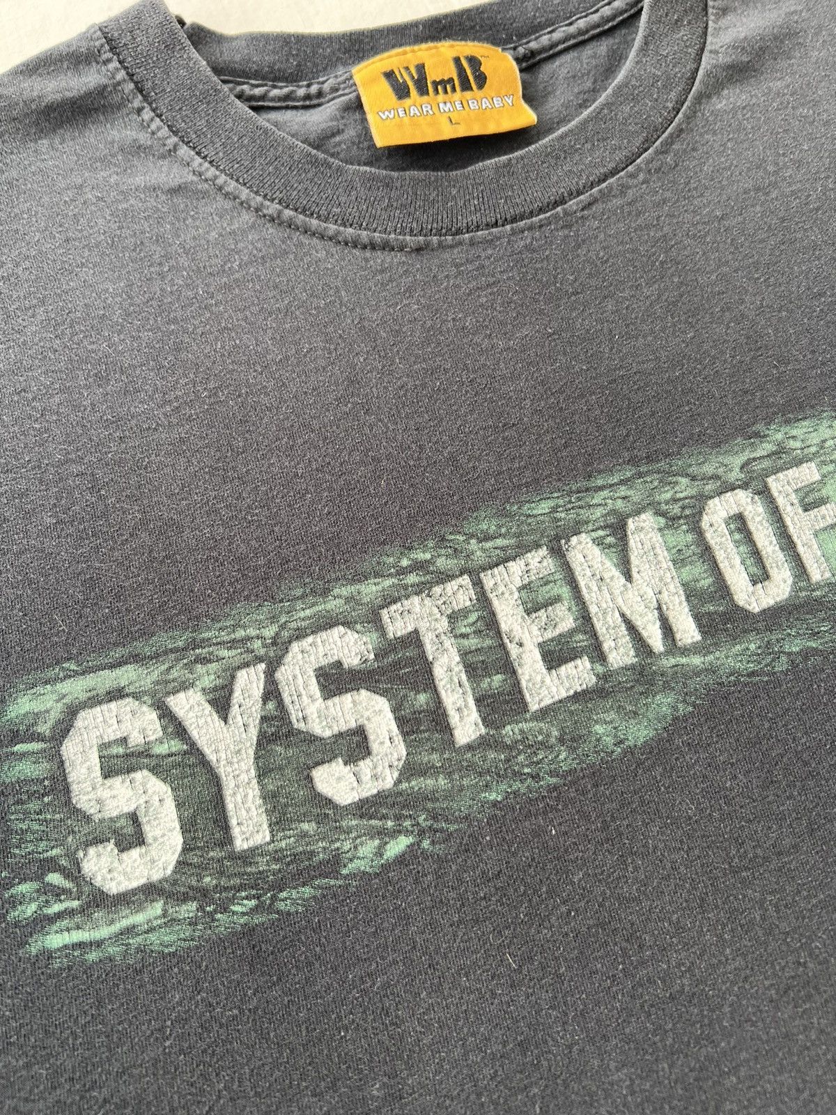 Band Tees Vintage 2000s System of a Down Toxicity Black T-shirt Size US L / EU 52-54 / 3 - 7 Thumbnail