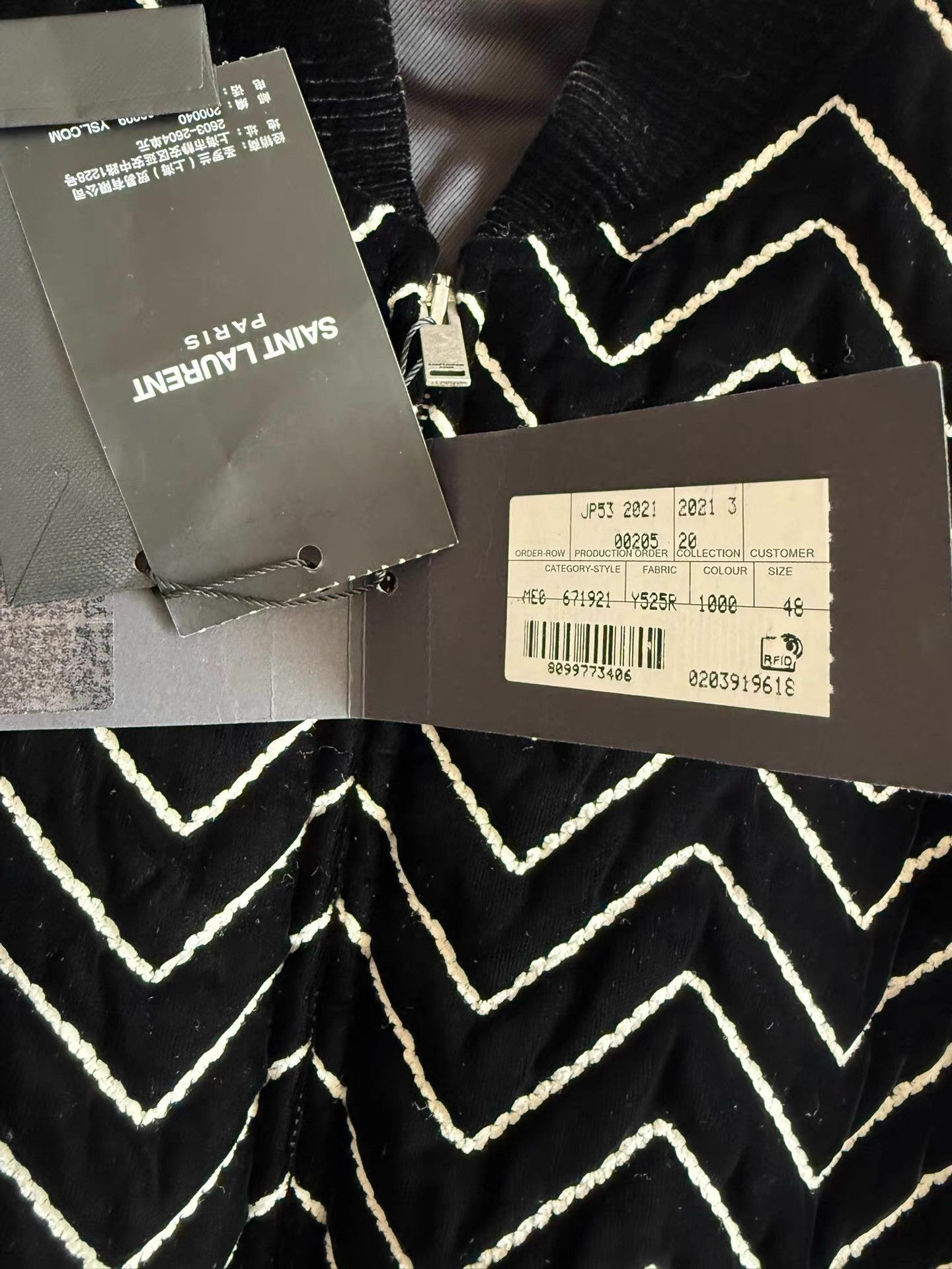 Saint Laurent Paris Saint Laurent Runway Teddy Fall & Winter Coat Ｑ23 Size US M / EU 48-50 / 2 - 7 Thumbnail
