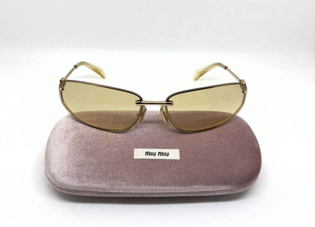 Miu Miu NEW Miu Miu sunglasses Miu Miu MU A50S 5AK-7R1 Size ONE SIZE - 14 Thumbnail