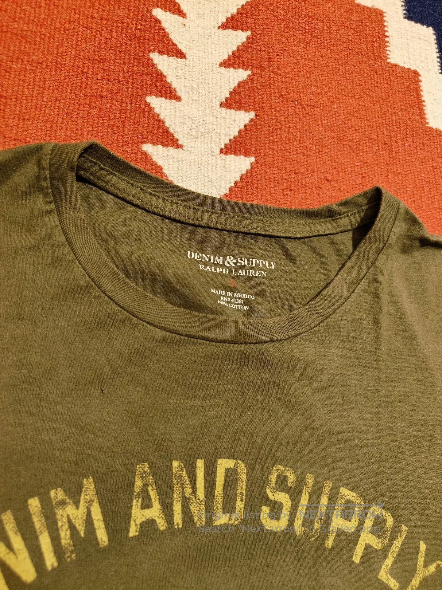 Denim & Supply Ralph Lauren RL Denim Supply Olive Green T. Size US L / EU 52-54 / 3 - 3 Thumbnail