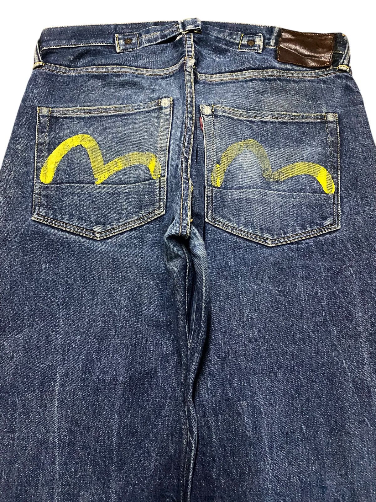 Evisu Vintage Evisu Yamane Selvedge Buckle Back Baggy Jeans Size US 34 / EU 50 - 5 Thumbnail
