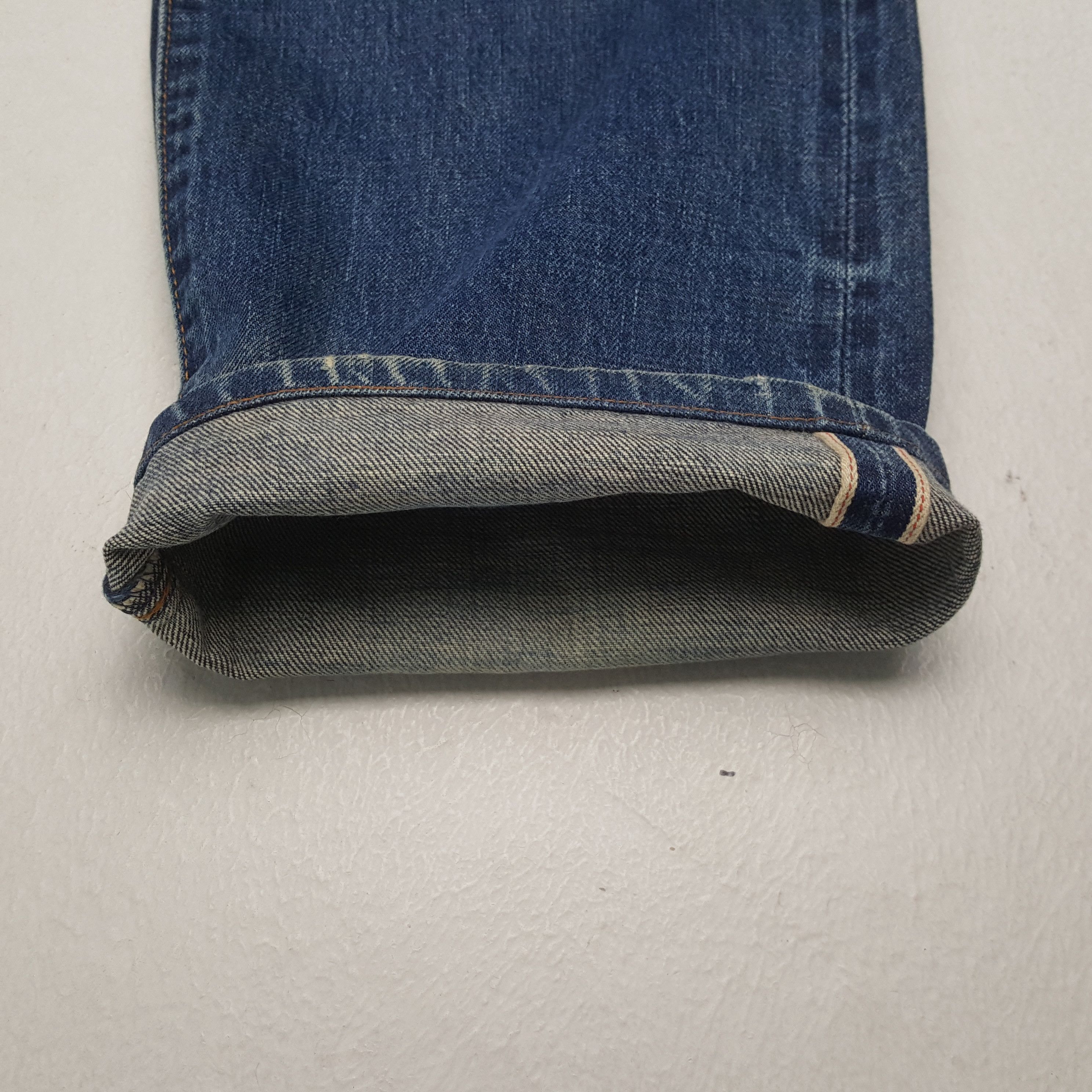 Levi's Levis 502 Big E Selvedge Streetwear Style Jeans RR13 Size US 29 - 12 Thumbnail