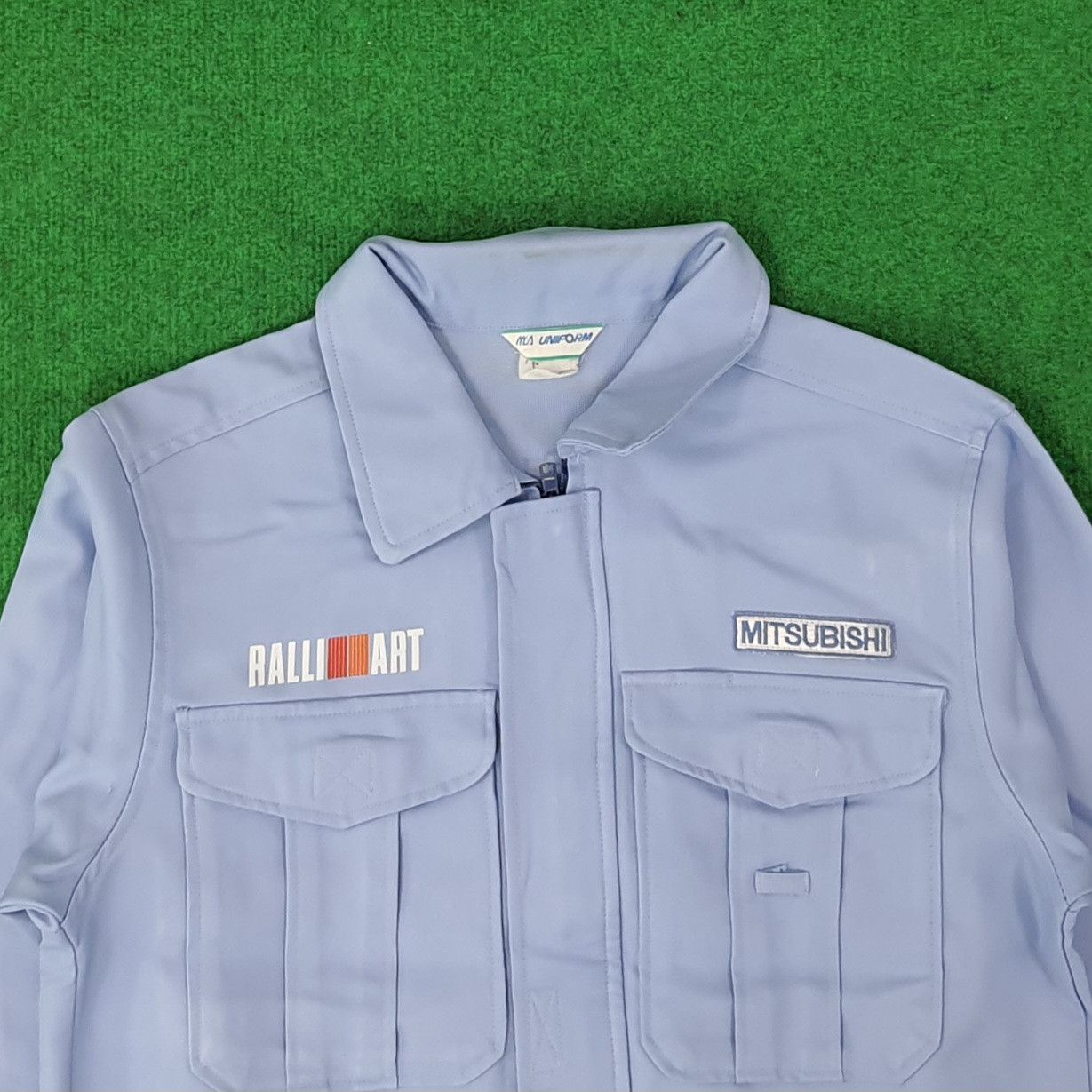 Japanese Brand Vintage Mitsubishi RalliArt Racing Sports Jacket C247N17 Size US S / EU 44-46 / 1 - 3 Thumbnail