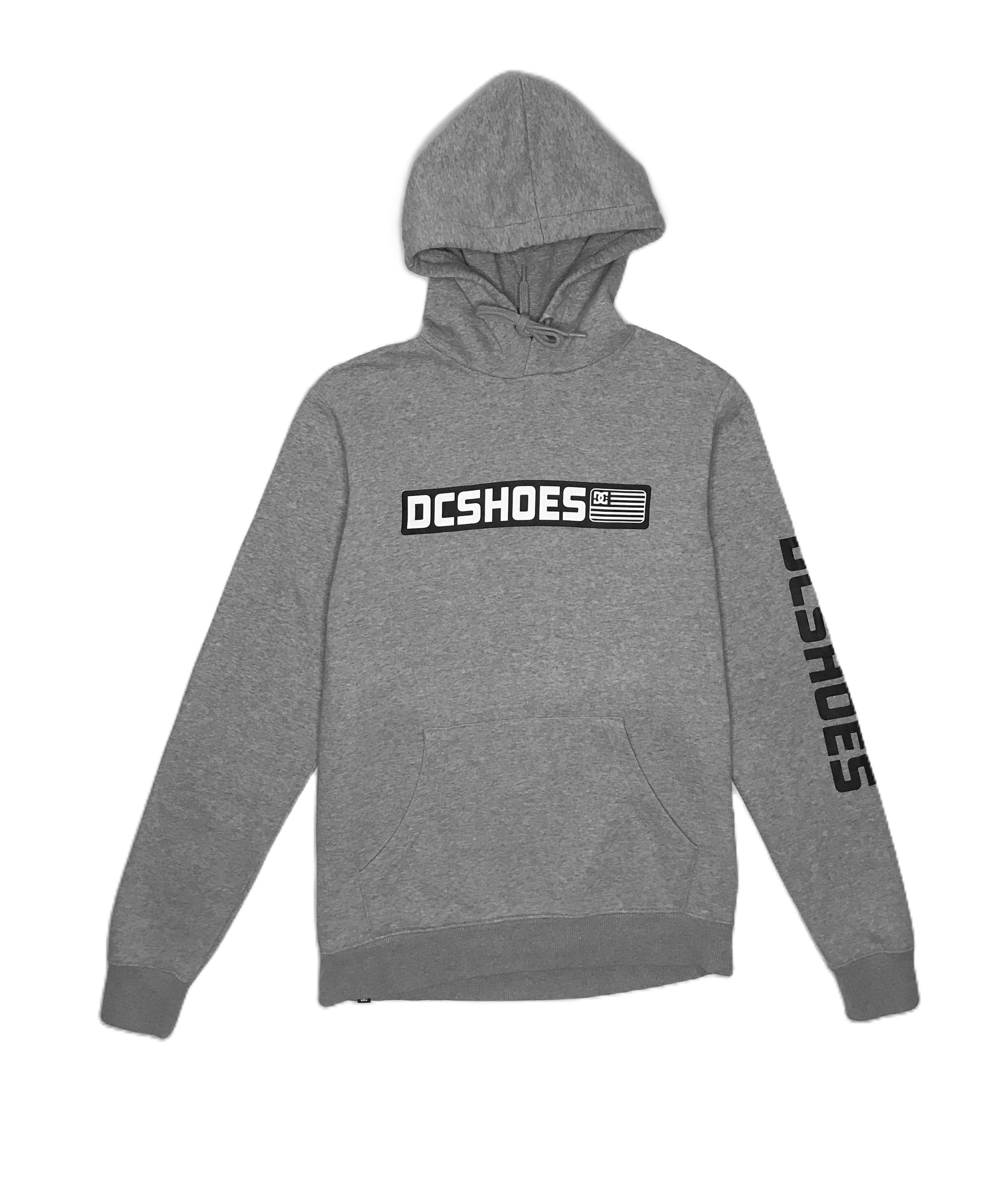 DC DC Shoes Mens Hoodie Pullover Sz S Gray Size US S / EU 44-46 / 1 - 2 Thumbnail