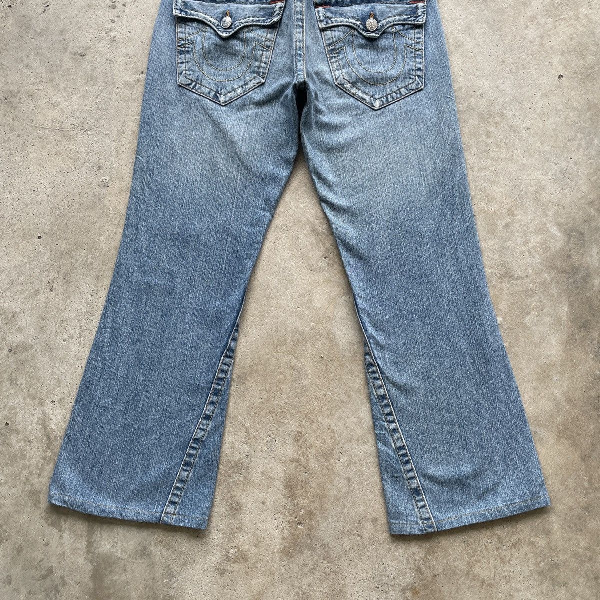 True Religion W33 Vintage True Religion Jean FLARE USA BOOTCUT Pants Denim Size US 33 - 12 Thumbnail