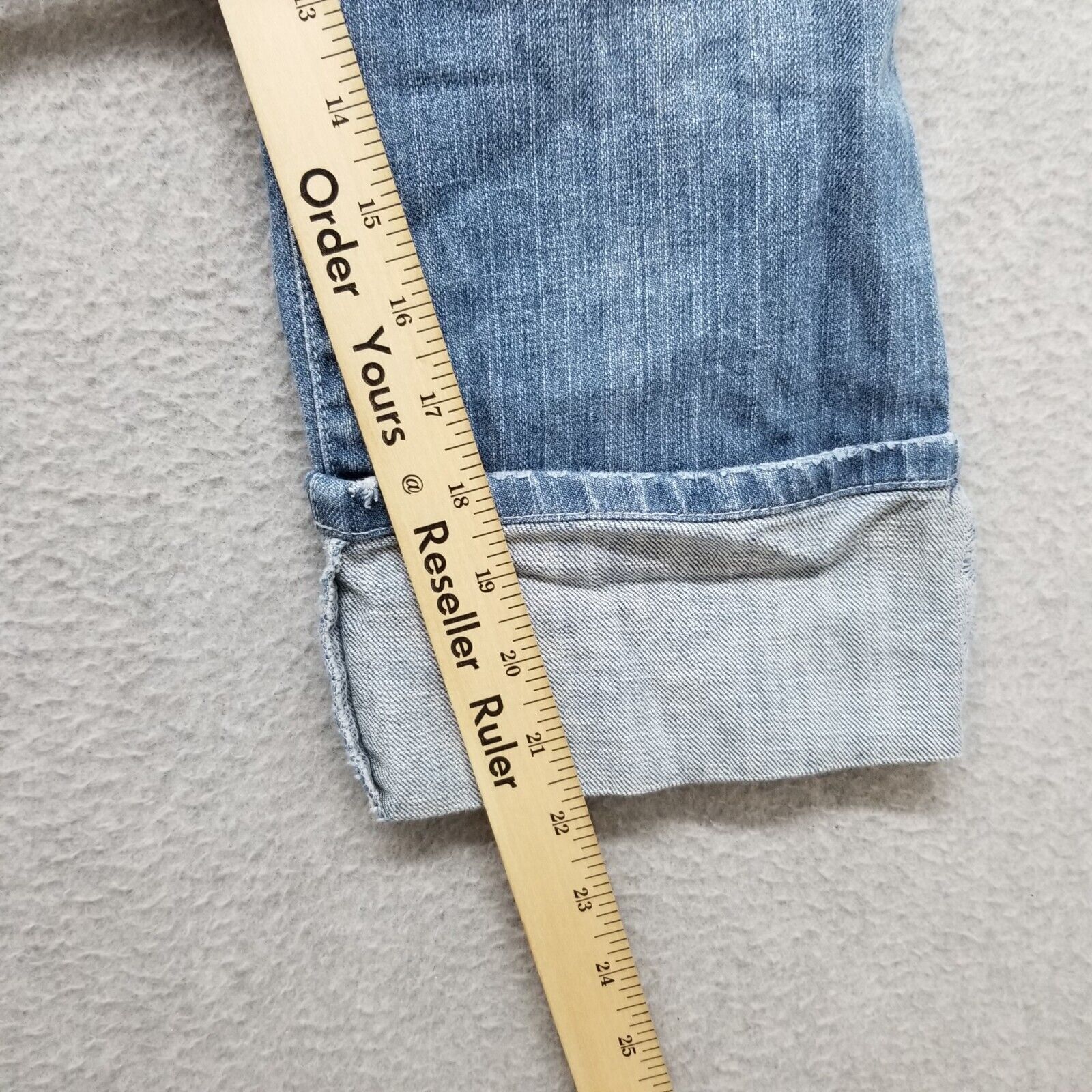Old Navy Old Navy Maternity Jeans Womens S Blue Denim Stretch Bermuda Size 26" / US 2 / IT 38 - 9 Thumbnail