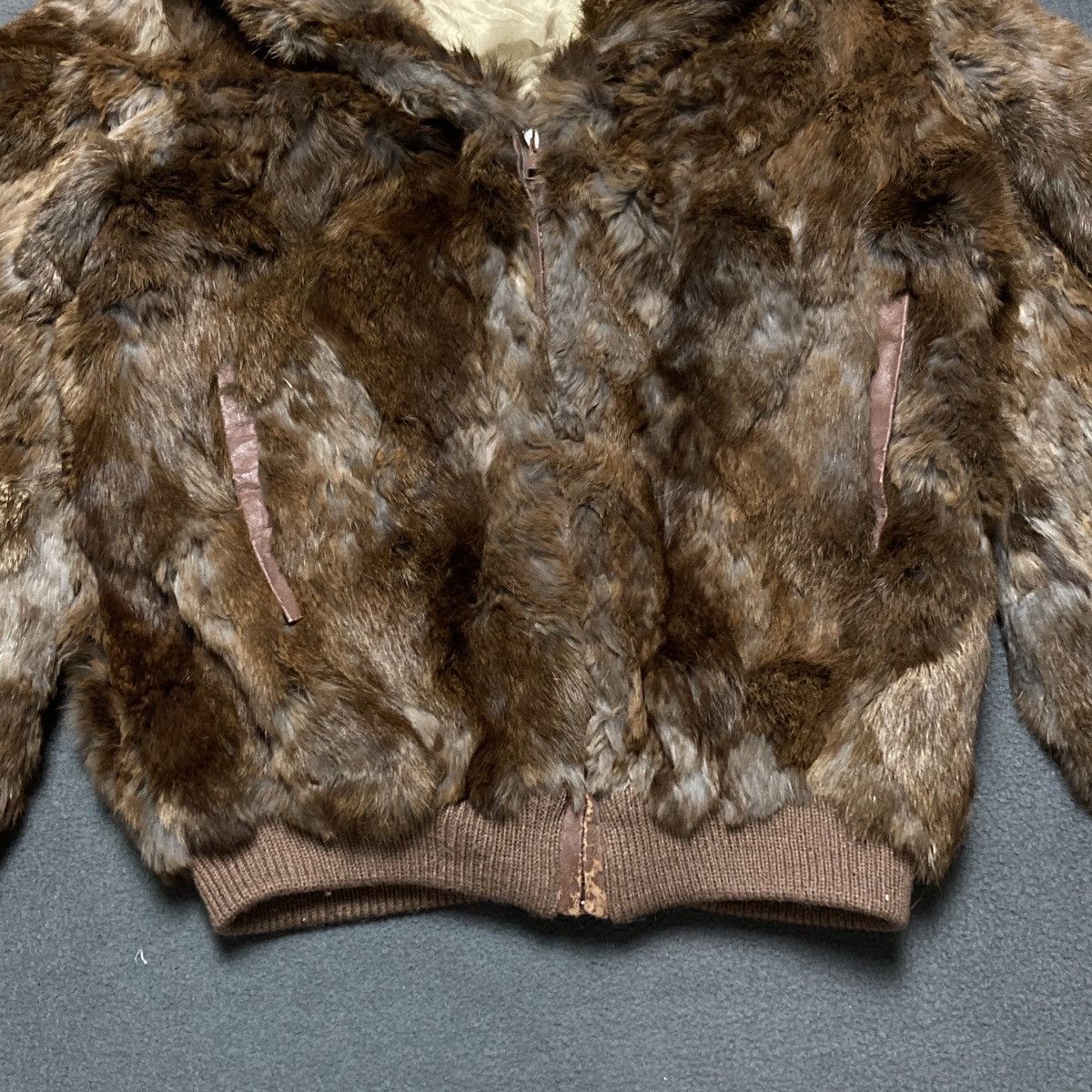 Japanese Brand × Vintage Real fur made in Hong Kong mini coat Size S / US 4 / IT 40 - 3 Thumbnail