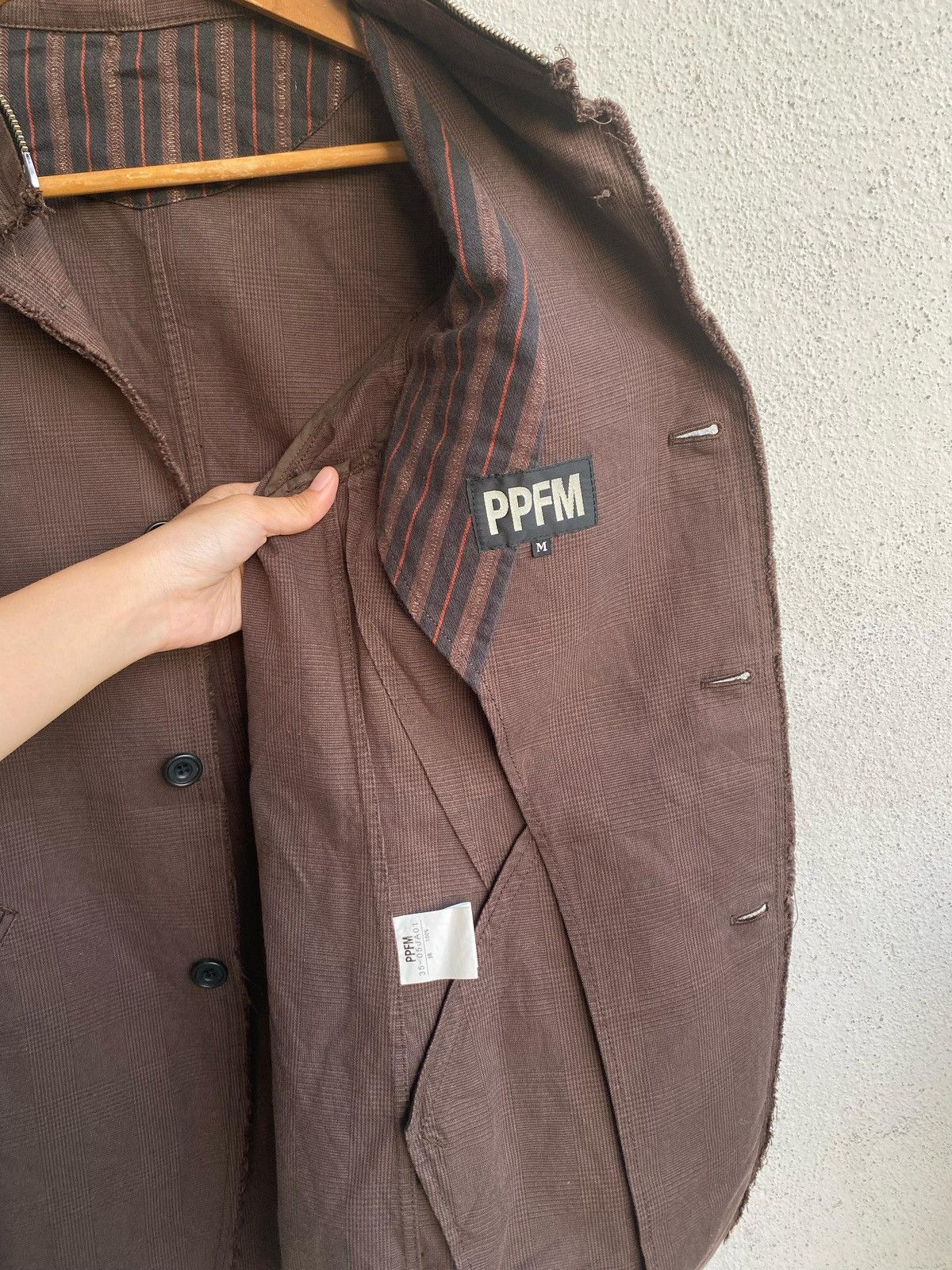If Six Was Nine × Japanese Brand × PPFM PPFM Seditionaries Ripped Jacket Size US S / EU 44-46 / 1 - 8 Thumbnail