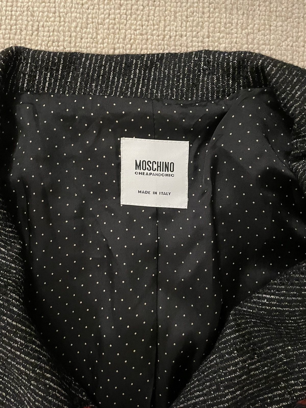 Moschino Vintage Moschino Blazer - size 10 Size M / US 6-8 / IT 42-44 - 4 Thumbnail