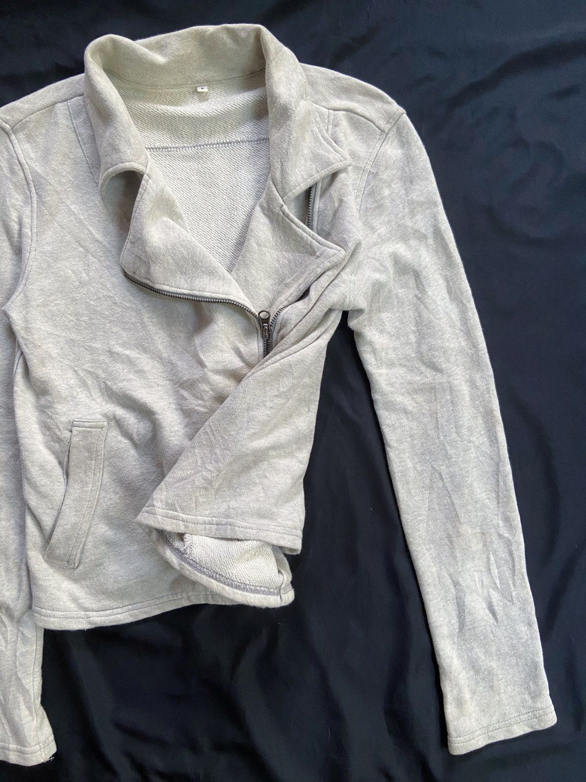 Japanese Brand MUJI U.S ASYMMETRICAL ZIP STYLE COTTON JACKET Size US S / EU 44-46 / 1 - 5 Thumbnail