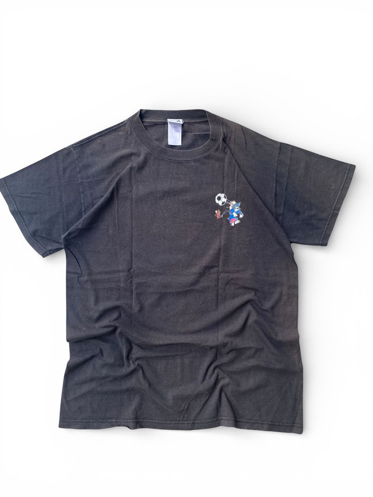 Warner Bros Vintage Tom & Jerry Extreme Soccer Warner Bros Graphic Tee Size US L / EU 52-54 / 3 - 4 Thumbnail