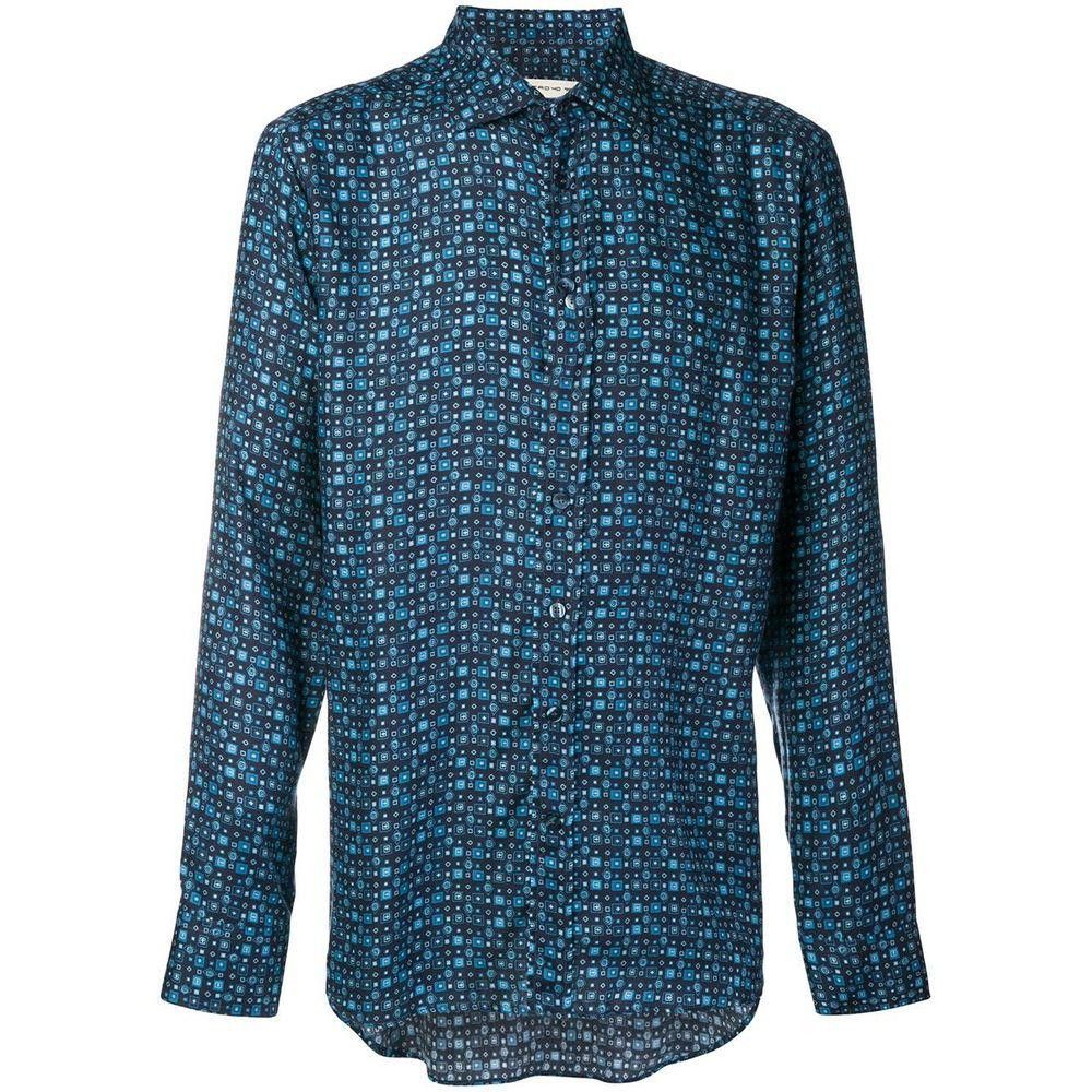 ETRO BLUE SHIRT SIZE 40