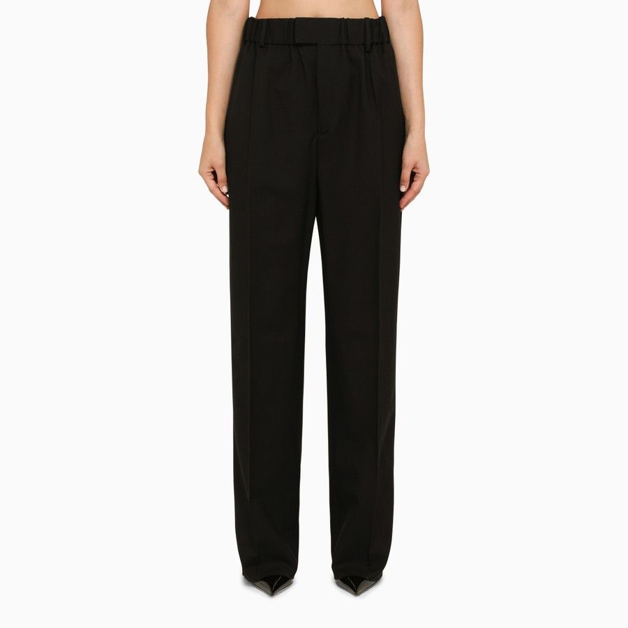 image of Bottega Veneta O1D2Blof01223 Trousers In Black, Women's (Size 40)