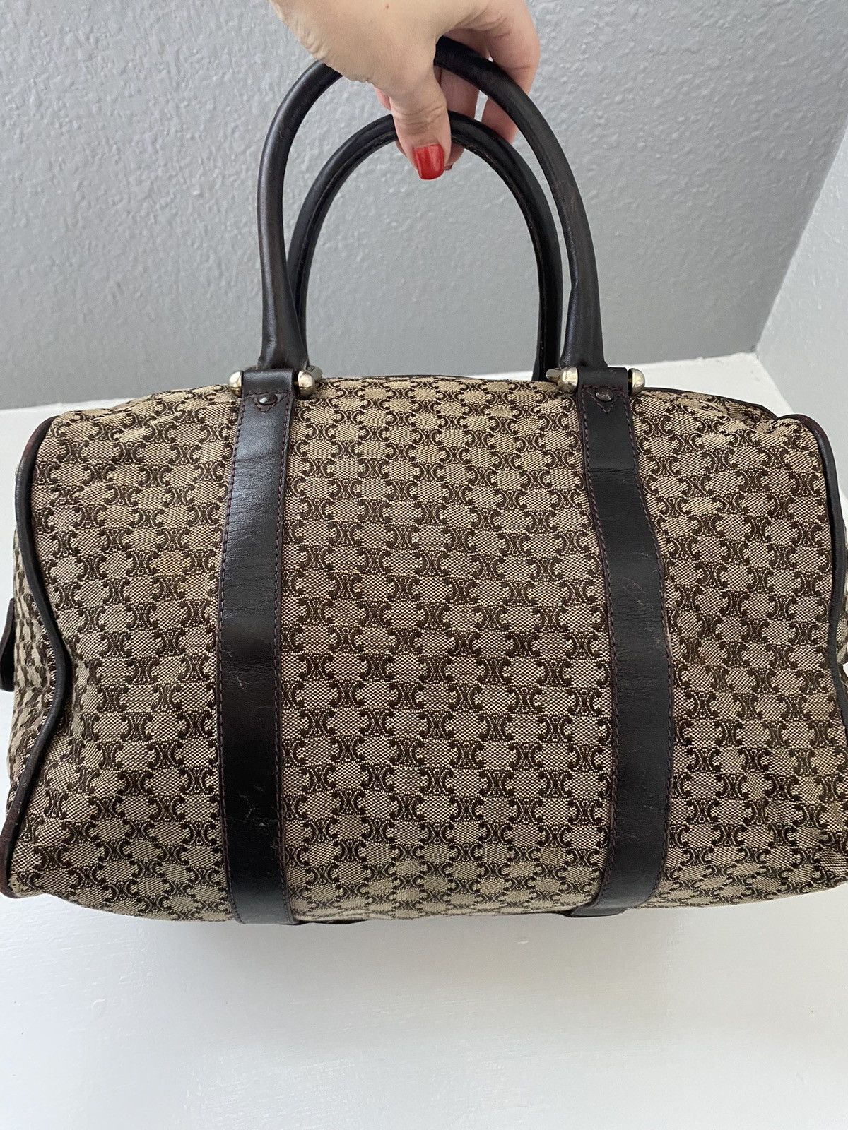Celine Authentic Vintage Boston Duffel Bag Size ONE SIZE - 24 Thumbnail