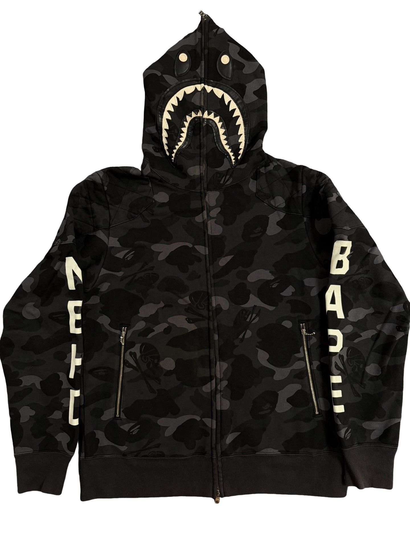 Bape × Neighborhood BAPE X NEIGHBORHOOD SHARK HOODIE | Grailed