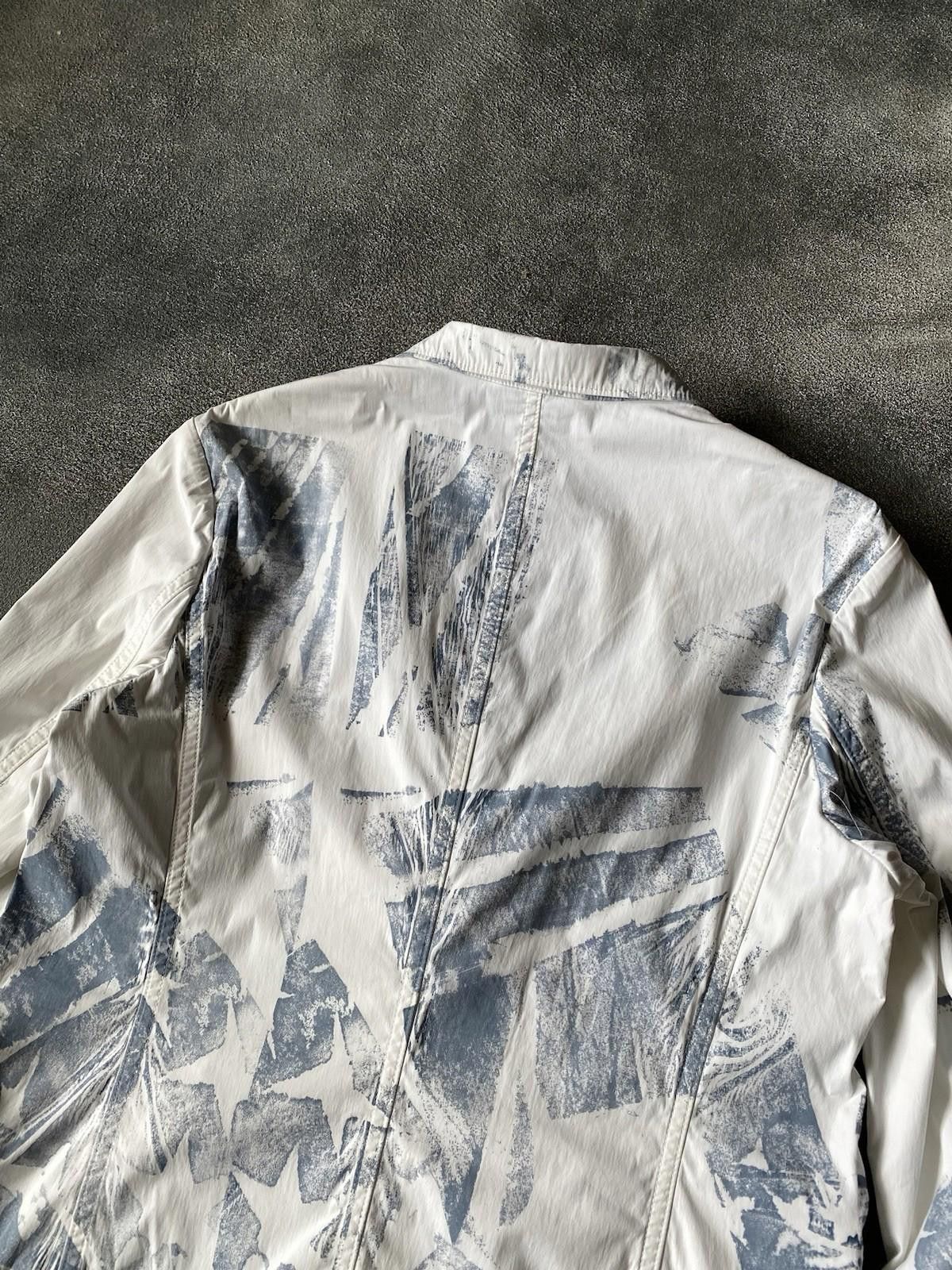 Jil Sander S/S 2005 Jil Sander by Raf Simons Runway Painted Blazer Size L / US 10 / IT 46 - 9 Thumbnail