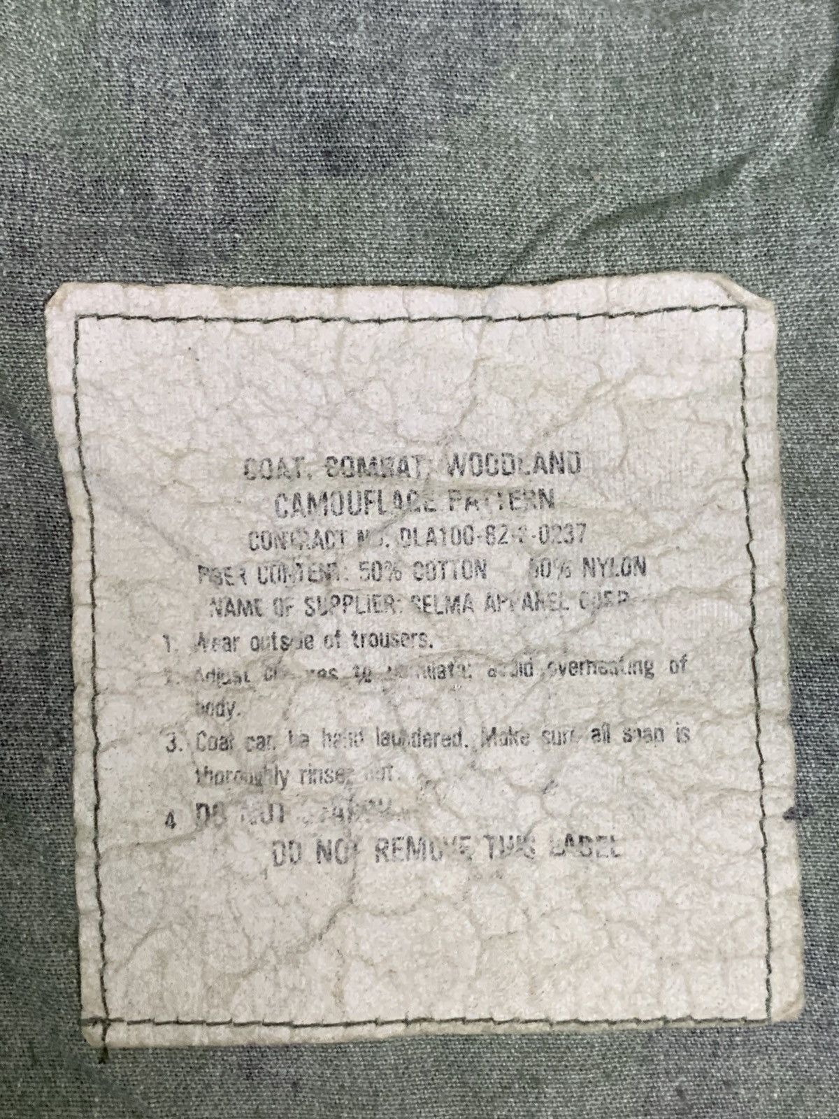 Other Rare Vintage US Army Woodland Camo BDU Jacket Size US S / EU 44-46 / 1 - 5 Thumbnail