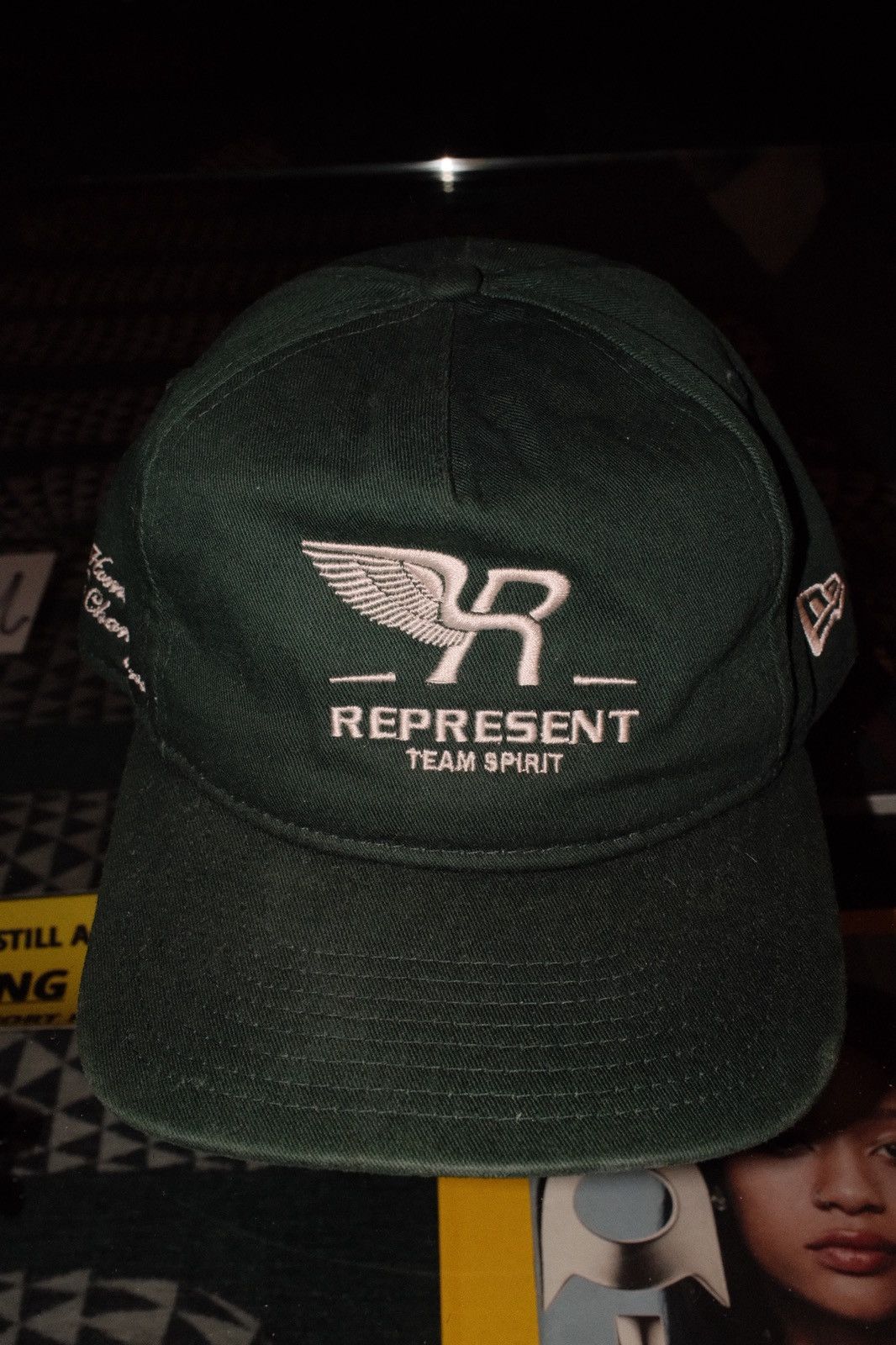 Represent Clo. Represent green snapback hat Size ONE SIZE - 1 Thumbnail