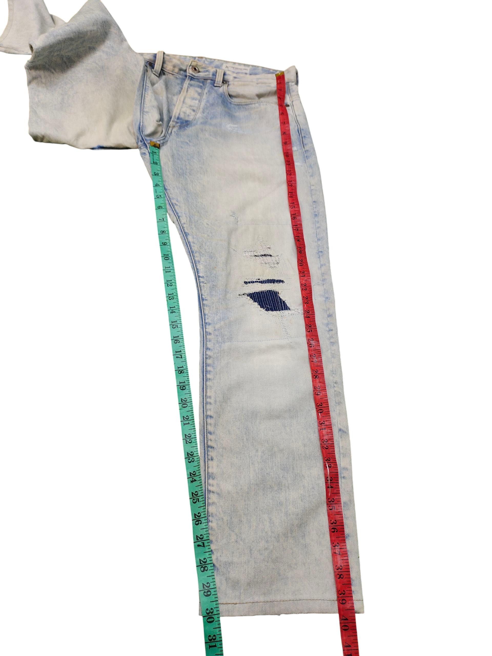 Kapital Vintage G-Star Boro Sashiko Rusty Restored Denim Jeans Size US 33 - 8 Thumbnail