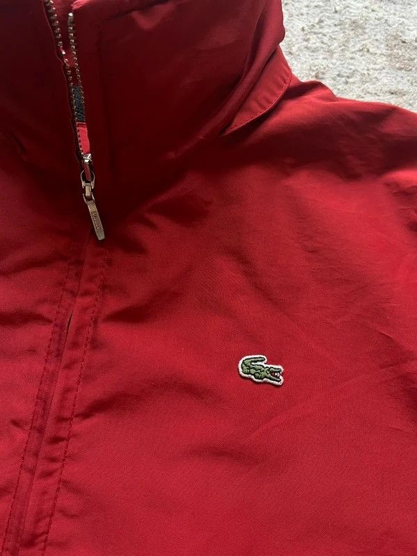 Lacoste Lacoste Fleece Jacket Sz 38 / M Red Size M / US 6-8 / IT 42-44 - 5 Thumbnail