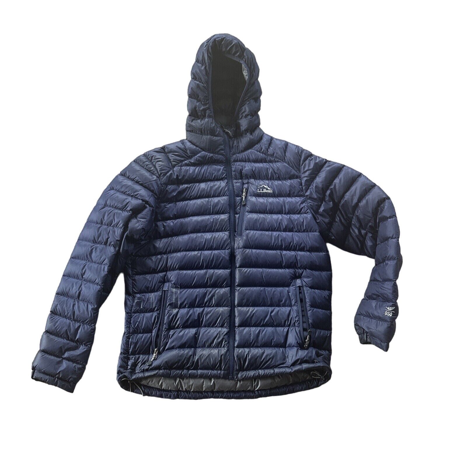 L.L. Bean LL BEAN ULTRALIGHT 850 DOWN JACKET NIGHT BLUE DOWNTEK LARGE Size US L / EU 52-54 / 3 - 1 Thumbnail