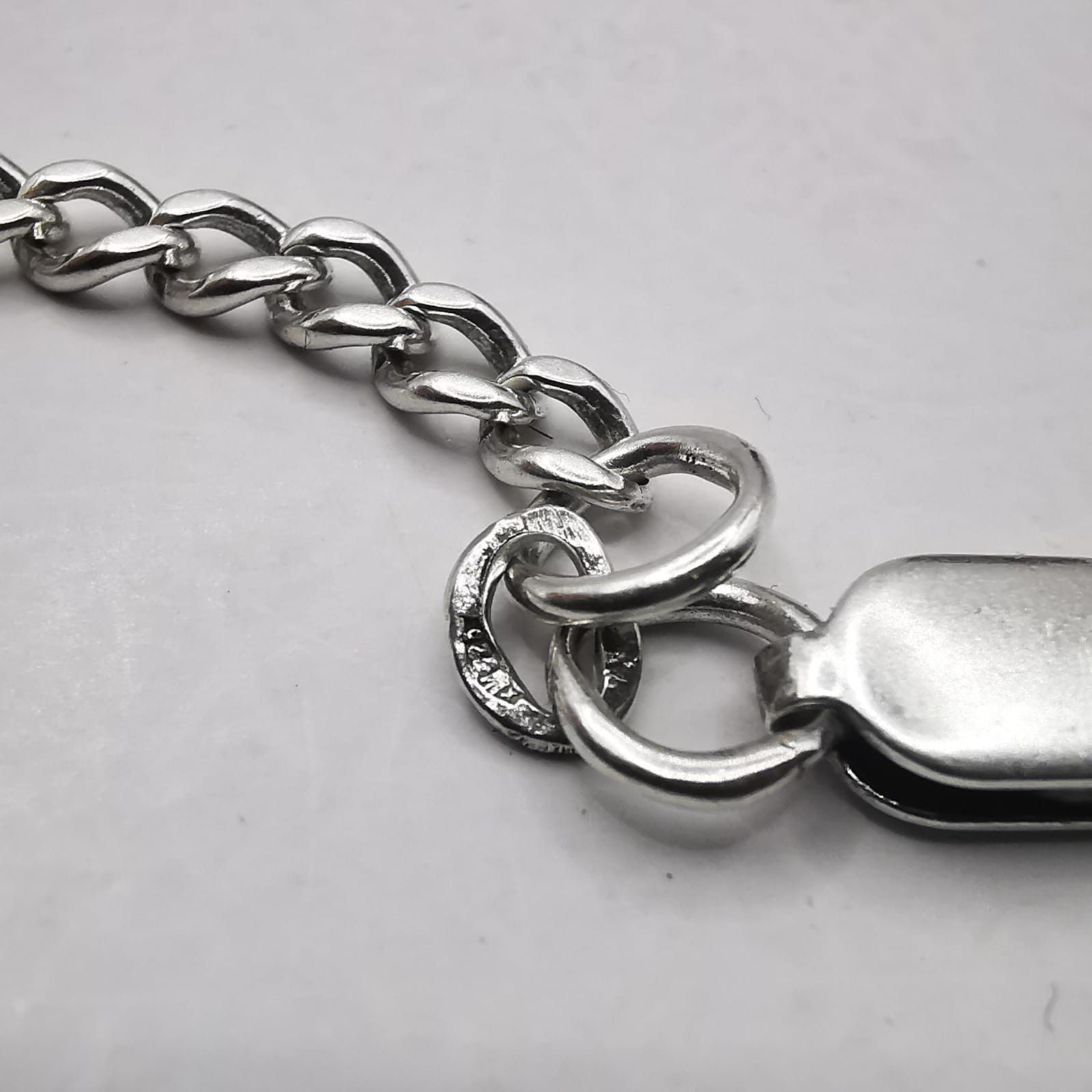 Sterling Silver Vintage Jewelry Chain, 925 Sterling Silver, Signed 14.01g Size ONE SIZE - 6 Thumbnail