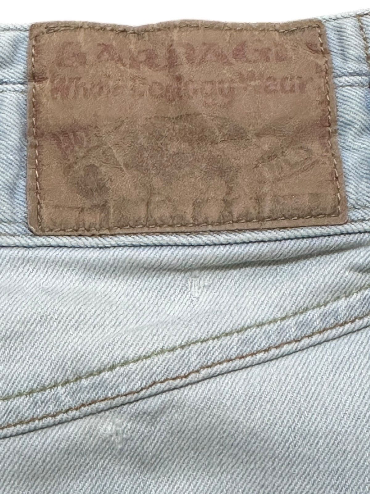 Katharine Hamnett London Vintage Katherine Hamnet London Faded Mini Skirts Size 28" / US 6 / IT 42 - 10 Thumbnail
