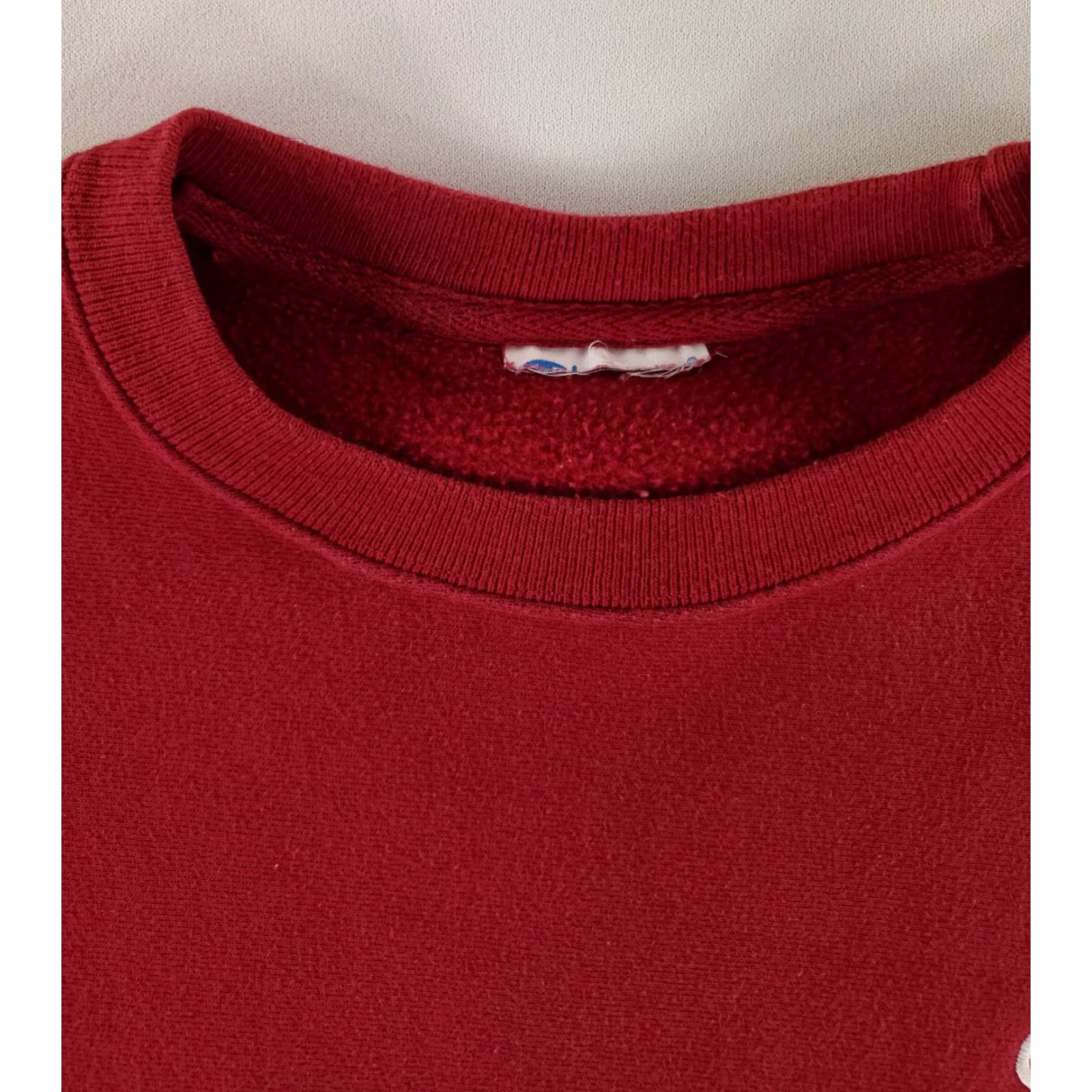 Champion VINTAGE Champion Sweatshirt Men L Red VTG Reverse Weave Clipped Tag Mens L Shirt Size US L / EU 52-54 / 3 - 2 Thumbnail