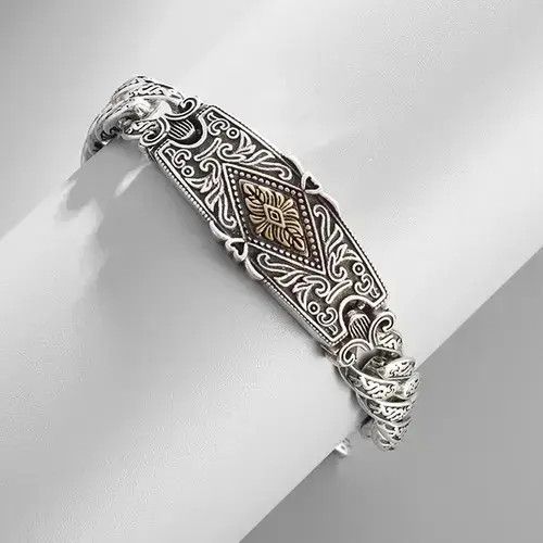 Other Grass Pattern Hand Woven Bracelet Size ONE SIZE - 3 Thumbnail
