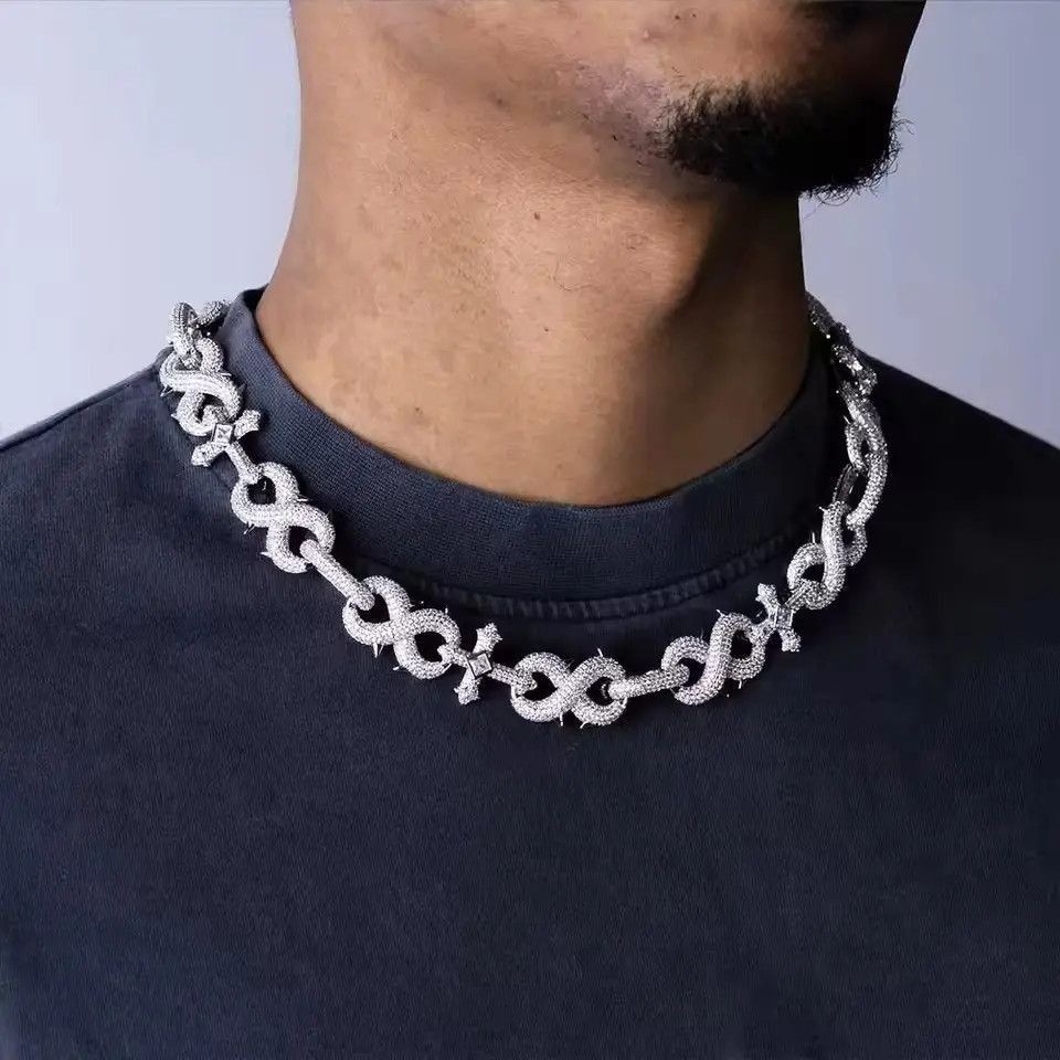 Other Cross And Infinity Link Chain Necklace Size ONE SIZE - 4 Thumbnail