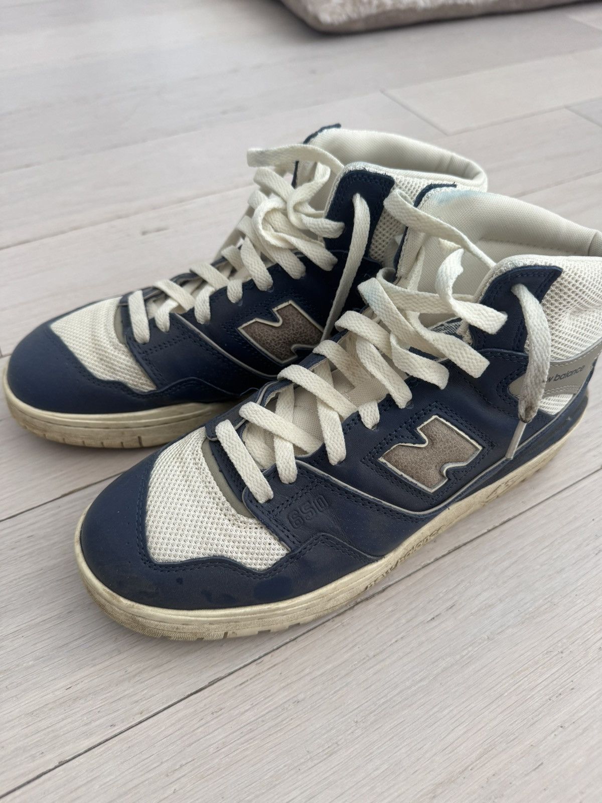 Aime Leon Dore × New Balance ALD NB 650R Navy Size US 9 / EU 42 - 5 Thumbnail