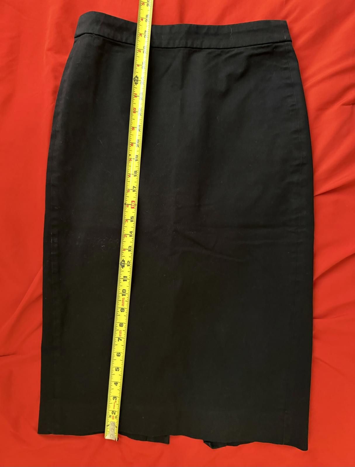 Other J.CREW No.3 Pencil Skirt in Black (US 2) Size 26" / US 2 / IT 38 - 4 Thumbnail