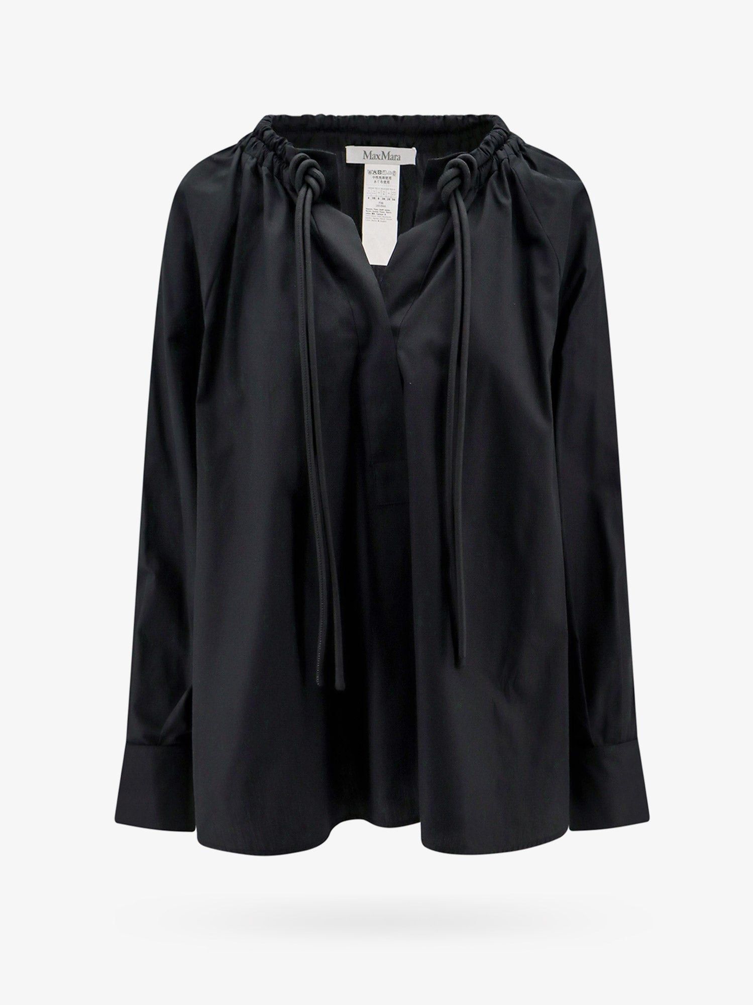image of Max Mara Ario Woman Black Shirts, Women's (Size XS)
