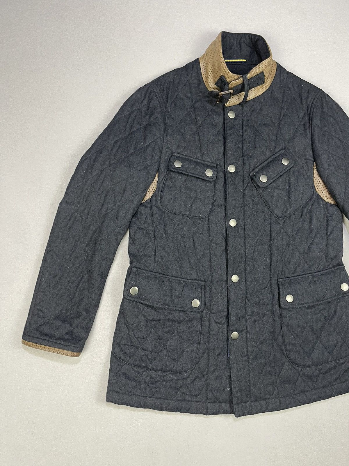 D by D D By D Syoukei Quilted Slang Pocket Long Jacket Size US S / EU 44-46 / 1 - 3 Thumbnail