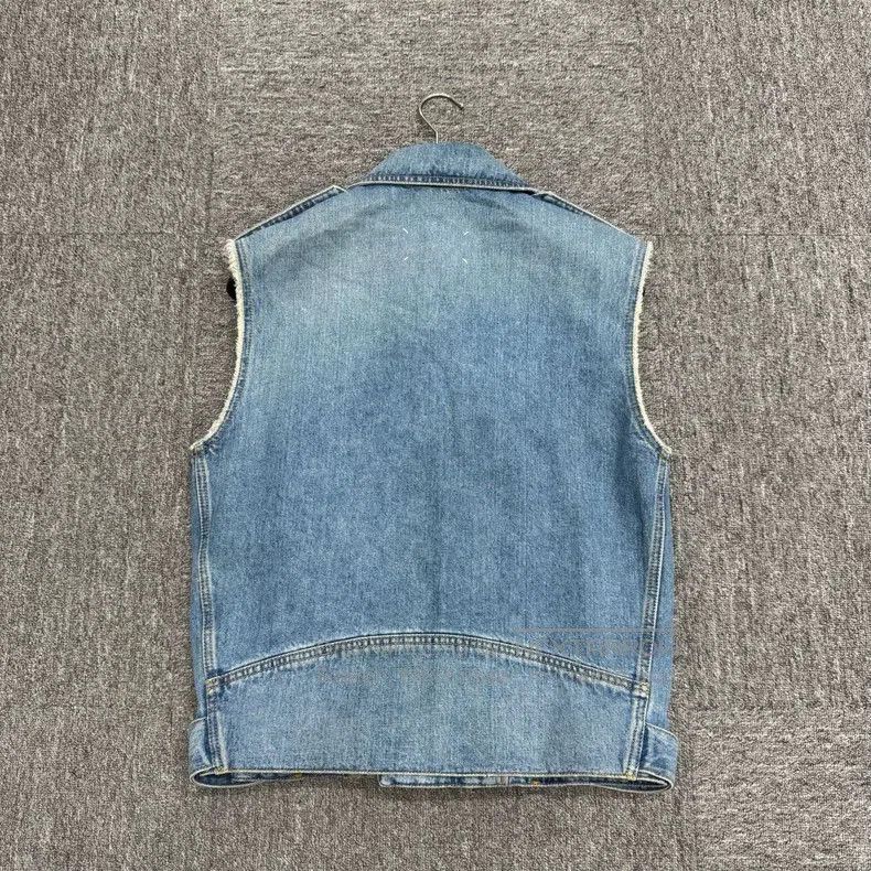 Maison Margiela Maison Margiela Washed Denim Biker Vest. Size US L / EU 52-54 / 3 - 2 Thumbnail