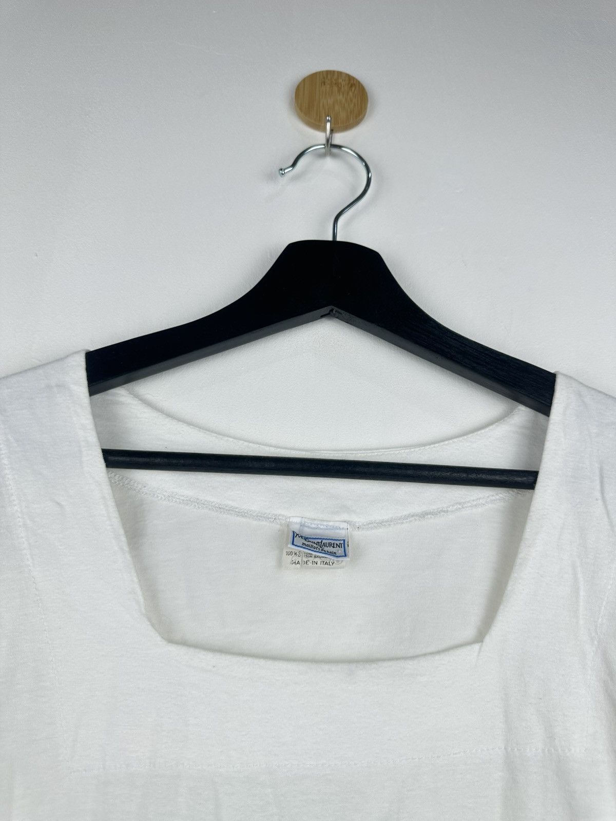 Yves Saint Laurent Vintage Yves Saint Laurent Embroidered Tee Size XS / US 0-2 / IT 36-38 - 3 Thumbnail
