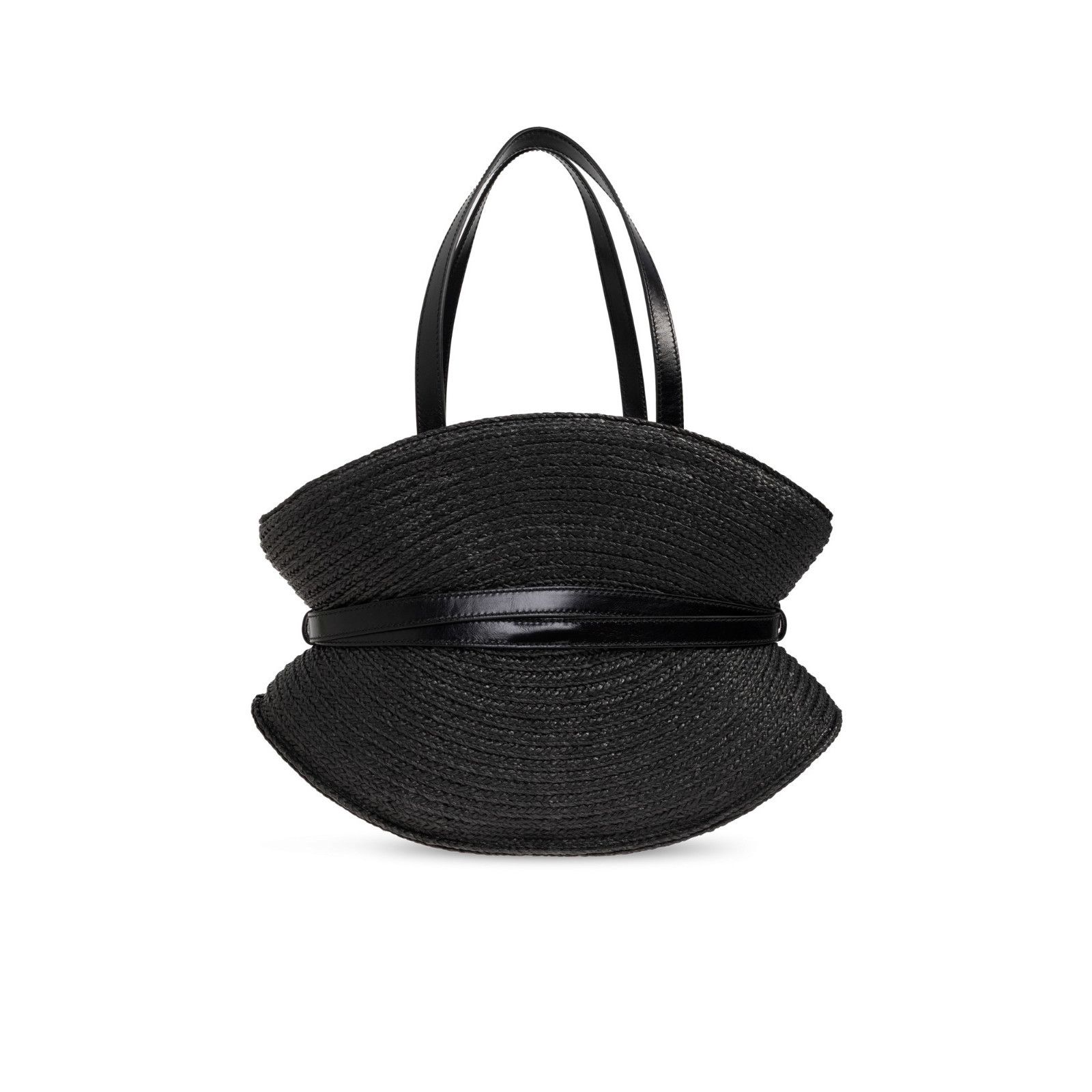 BALMAIN Shuffle Medium $1395 Black Top Handle Bag New & Auth