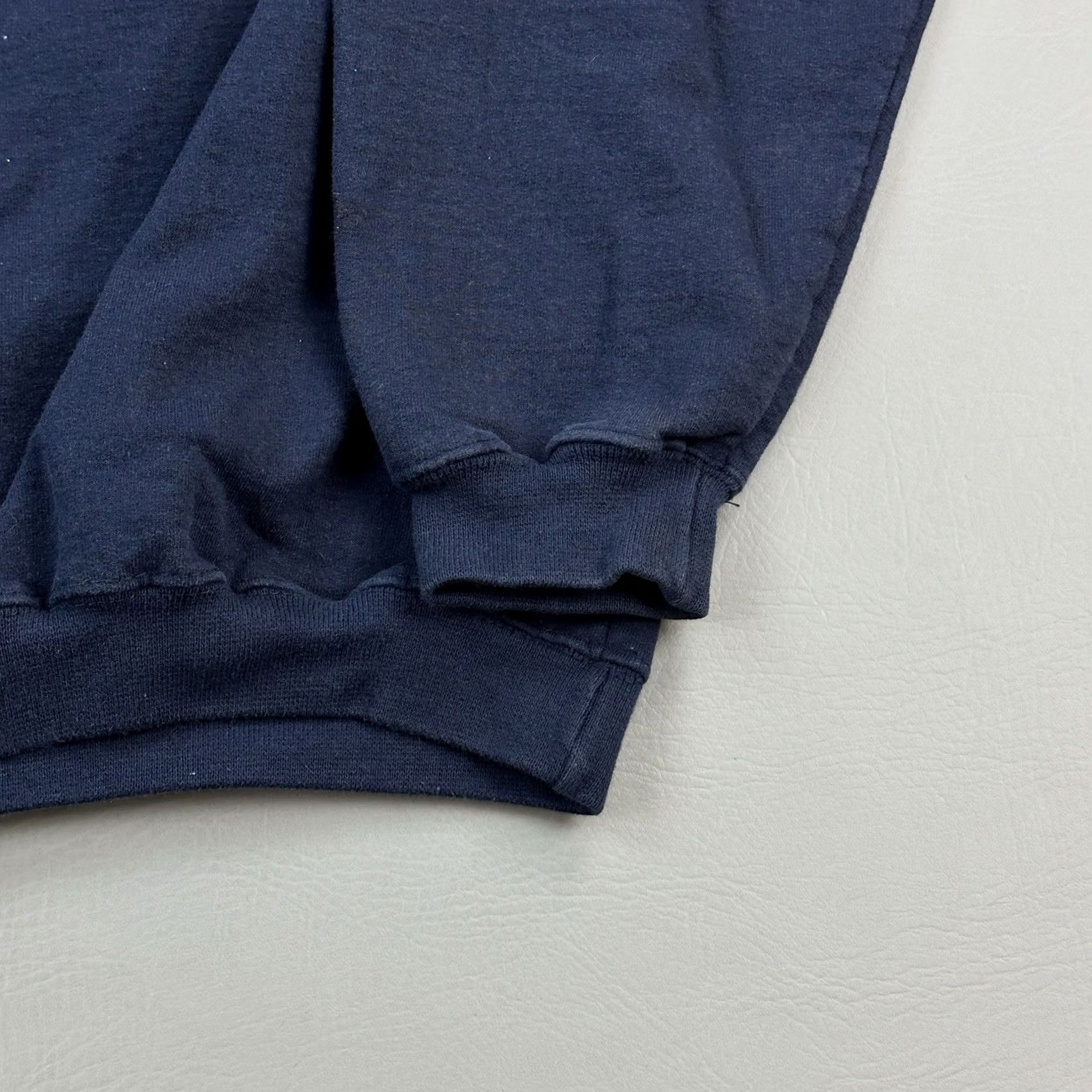 Vintage VINTAGE The Cotton Exchange Sweatshirt Mens XL Navy Crewneck Pullover USA 90s Size US XL / EU 56 / 4 - 3 Thumbnail