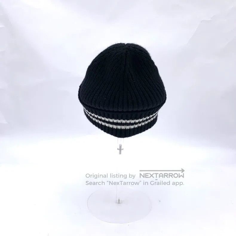 Chanel Chanel Size50 Black logo letter embroidery cashmere knitted Size ONE SIZE - 4 Thumbnail