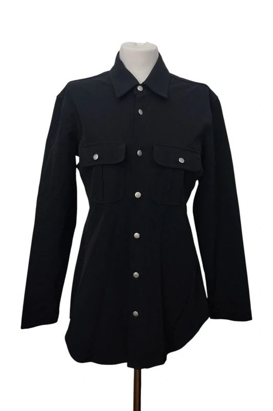 Marithe + Francois Girbaud Archive Marithé François Girbaud Technical Nylon Shacket Size L / US 10 / IT 46 - 2 Thumbnail