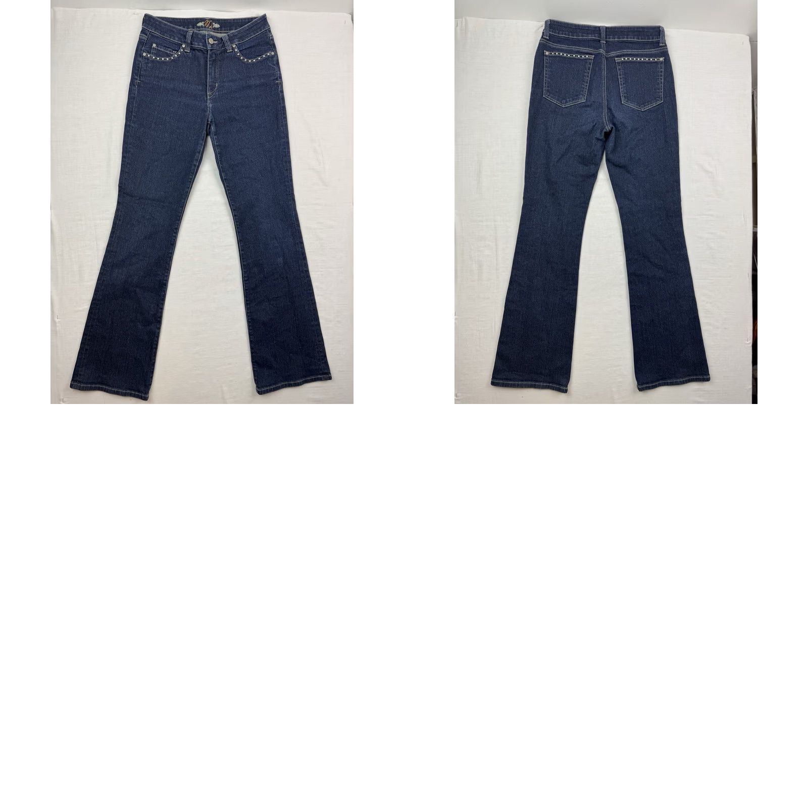 Vintage VINTAGE MiracleBody Y2K Bootcut Jeans Womens 8 Mid Hipster Blue 32in Inseam Regular 8.5-10.5in Rise Mens? Womens Size 30" / US 8 / IT 44 - 10 Thumbnail