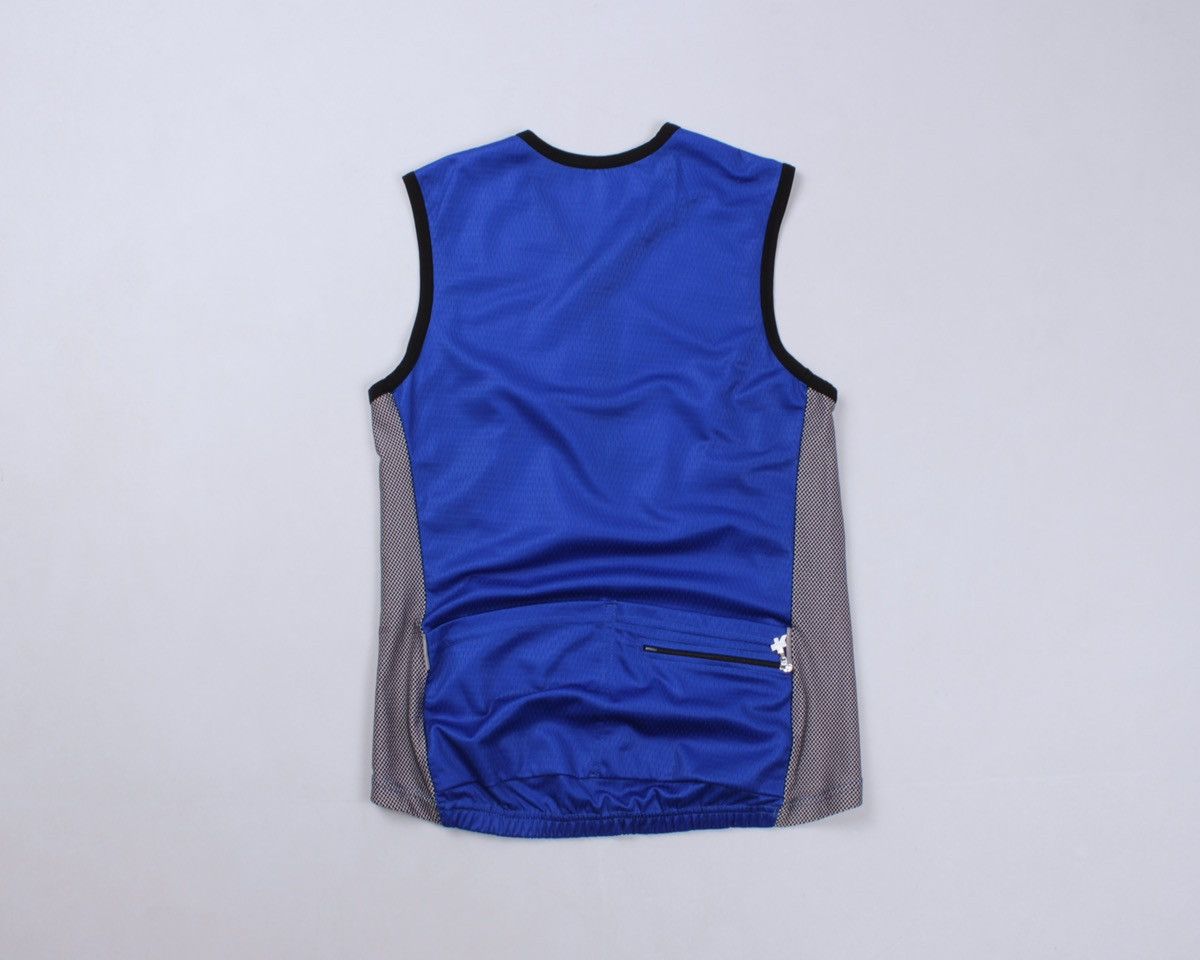 Asos ASSOS of Switzerland Vintage Blue Half Zip Cycling Jersey Size L / US 10 / IT 46 - 6 Thumbnail