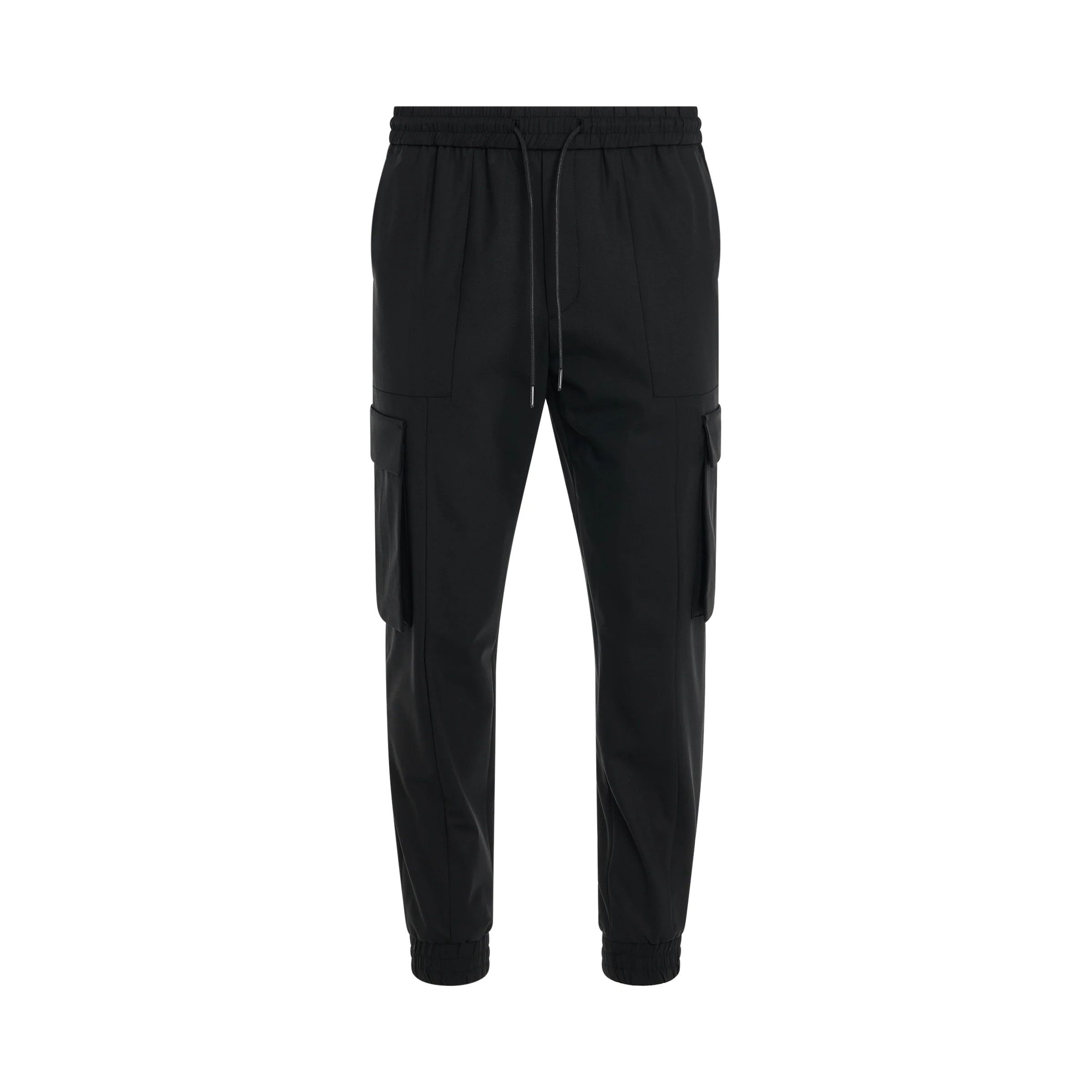 Juun.J o1mris0824 Jogger Pants in Black Size US 34 / EU 50 - 1 Thumbnail